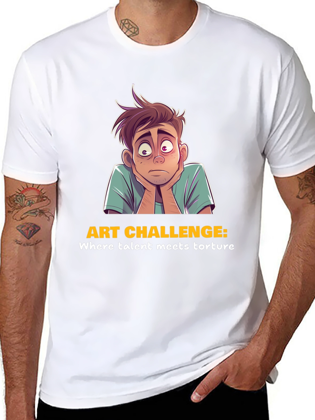 Art Challenge T-Shirt - Where Talent Meets Torture