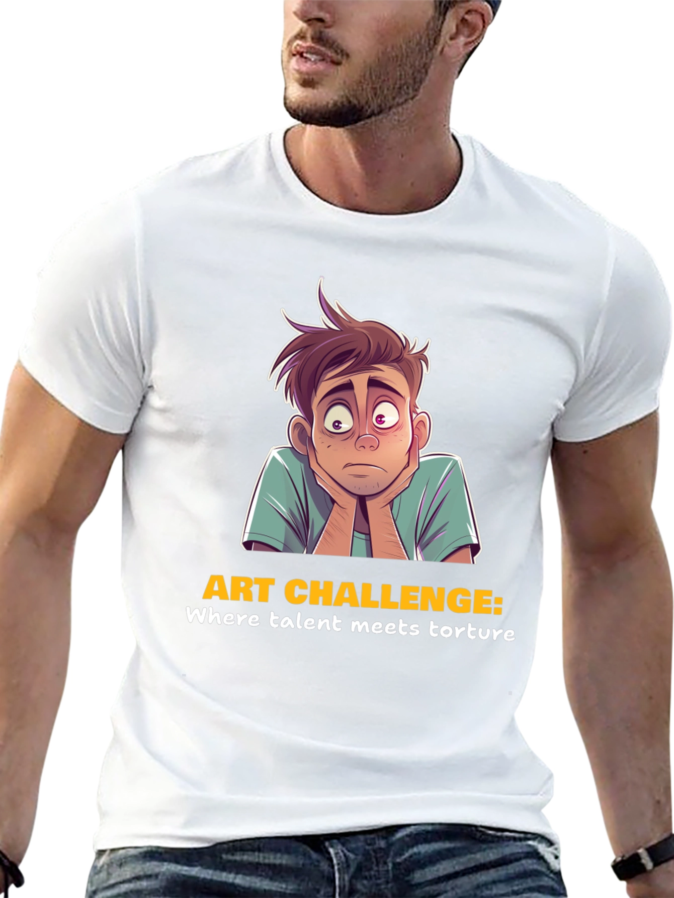 Art Challenge T-Shirt - Where Talent Meets Torture