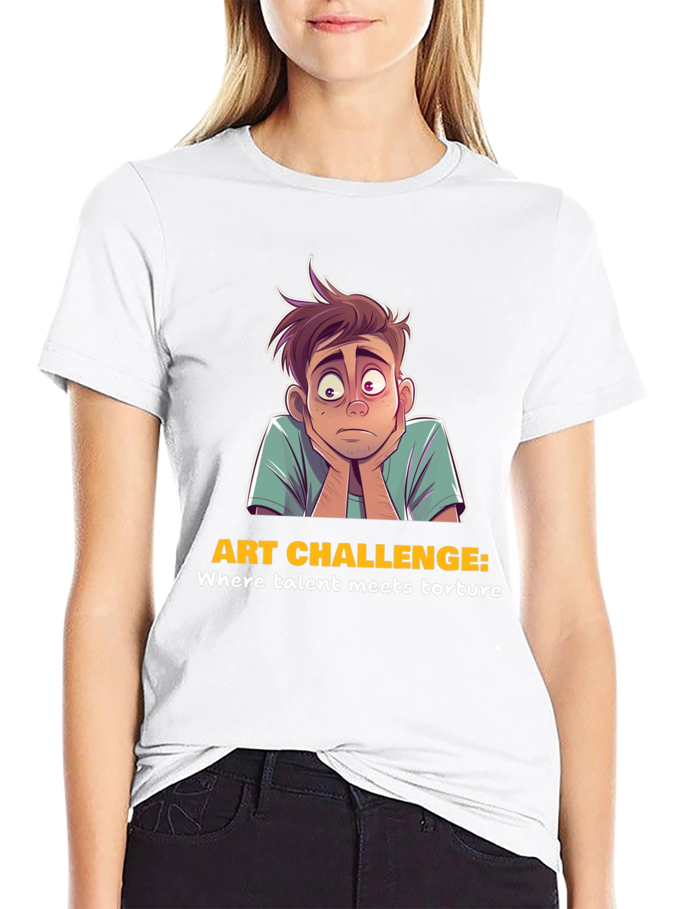 Art Challenge T-Shirt - Where Talent Meets Torture