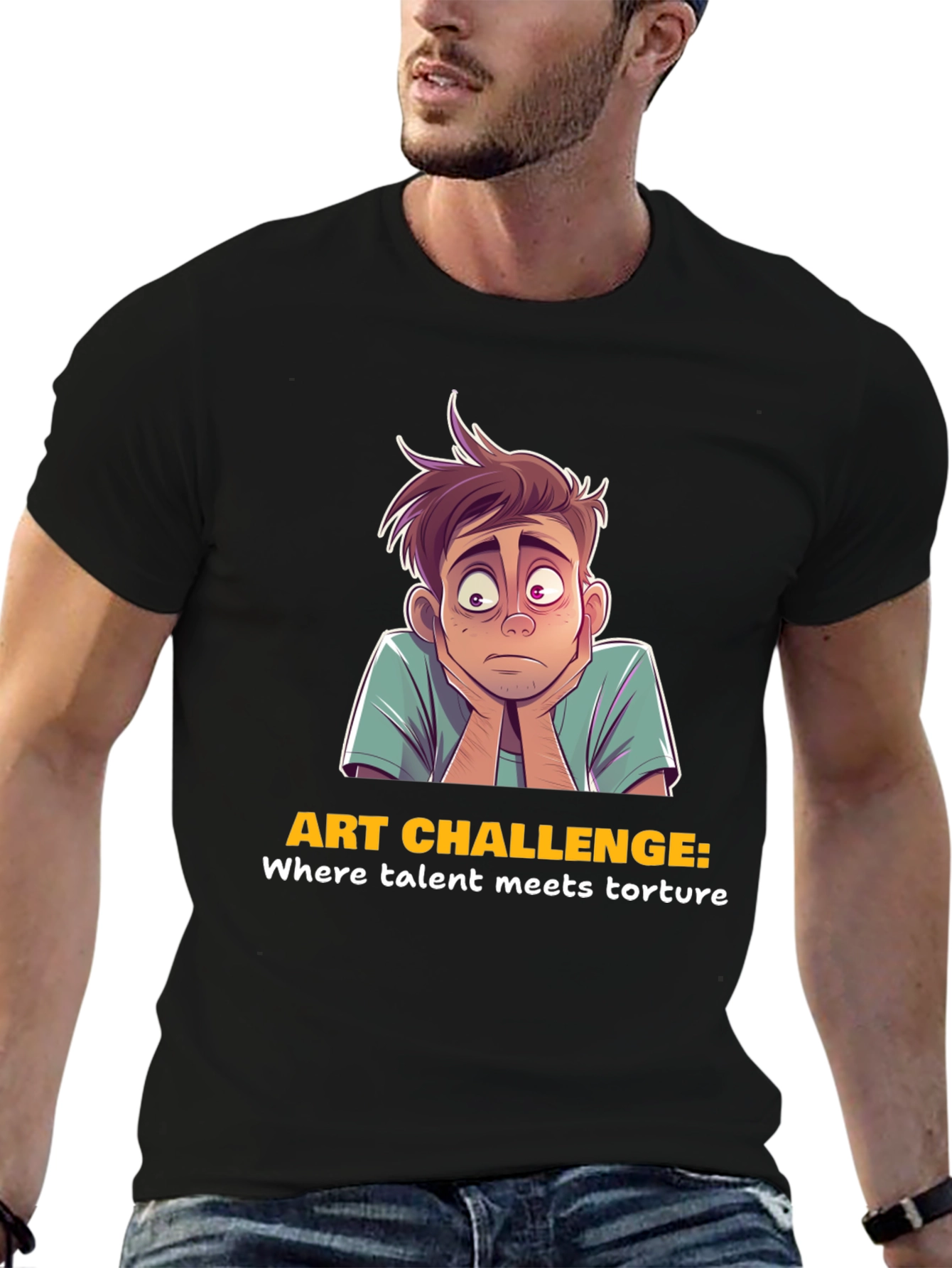 Art Challenge T-Shirt - Where Talent Meets Torture