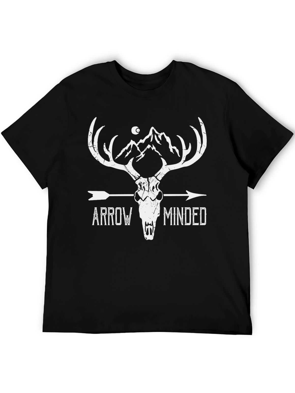 Arrow Minded Black Graphic Tee