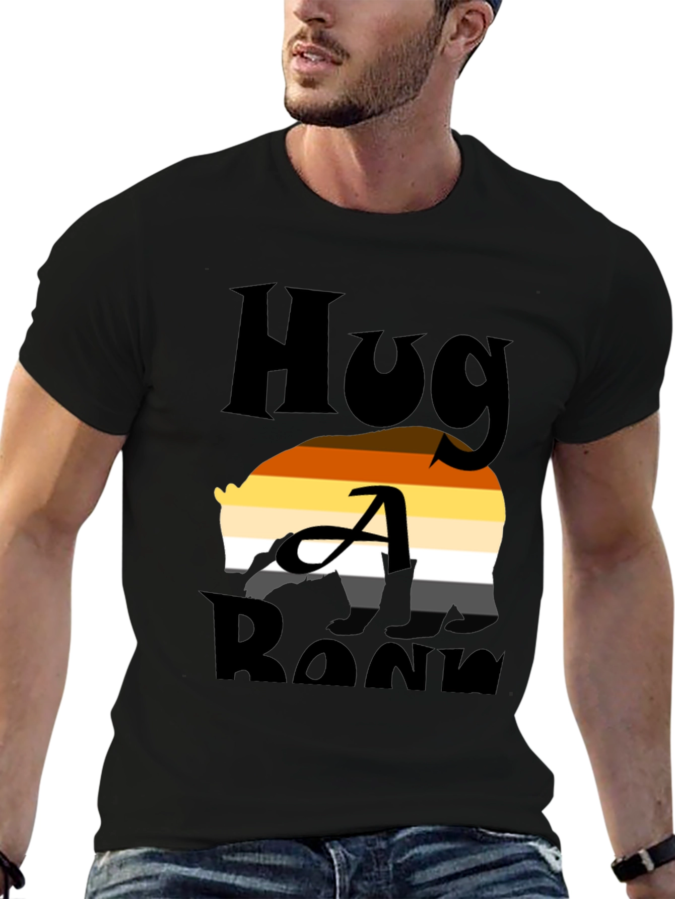 Hug A Bear Gay Pride T-Shirt