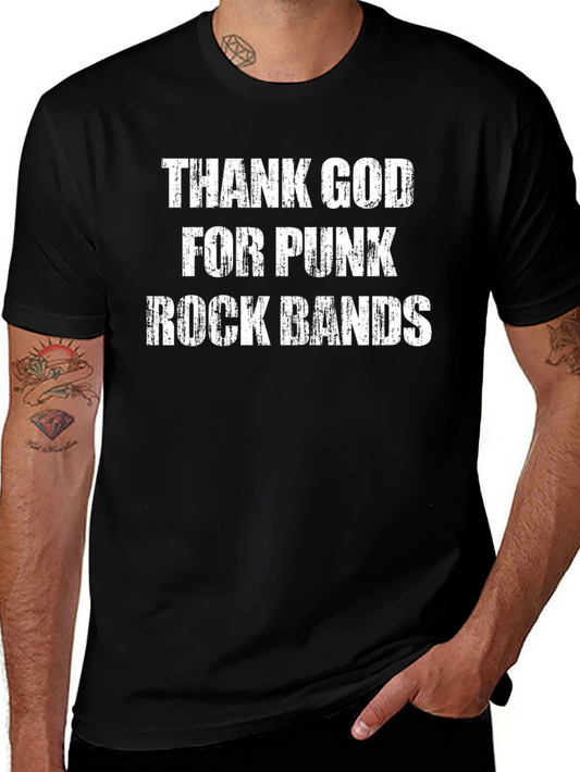 Punk Rock Bands Graphic Tee