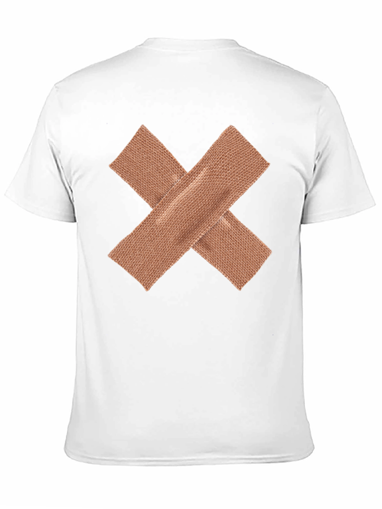 Bandage X Graphic Tee - Novelty Casual Shirt
