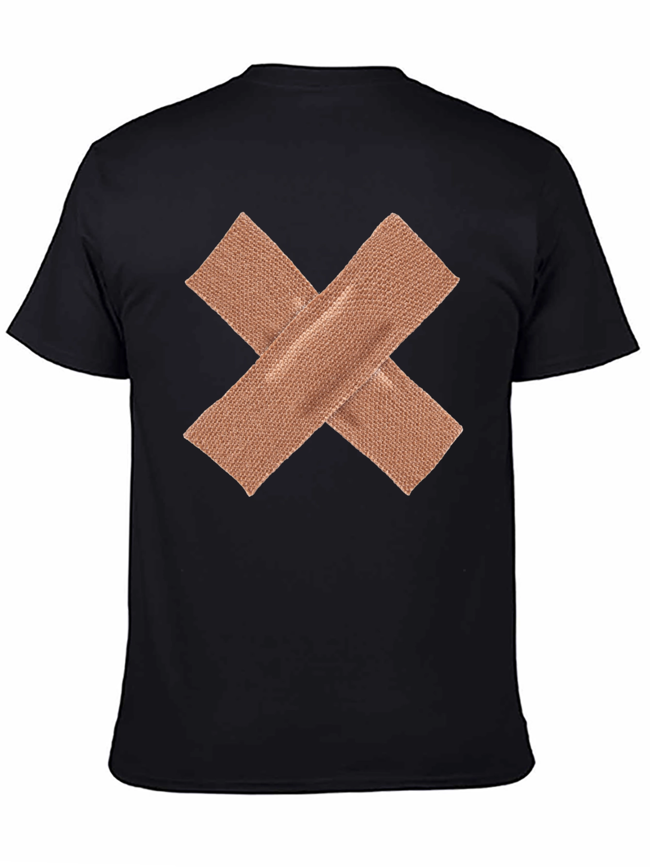 Bandage X Graphic Tee - Novelty Casual Shirt