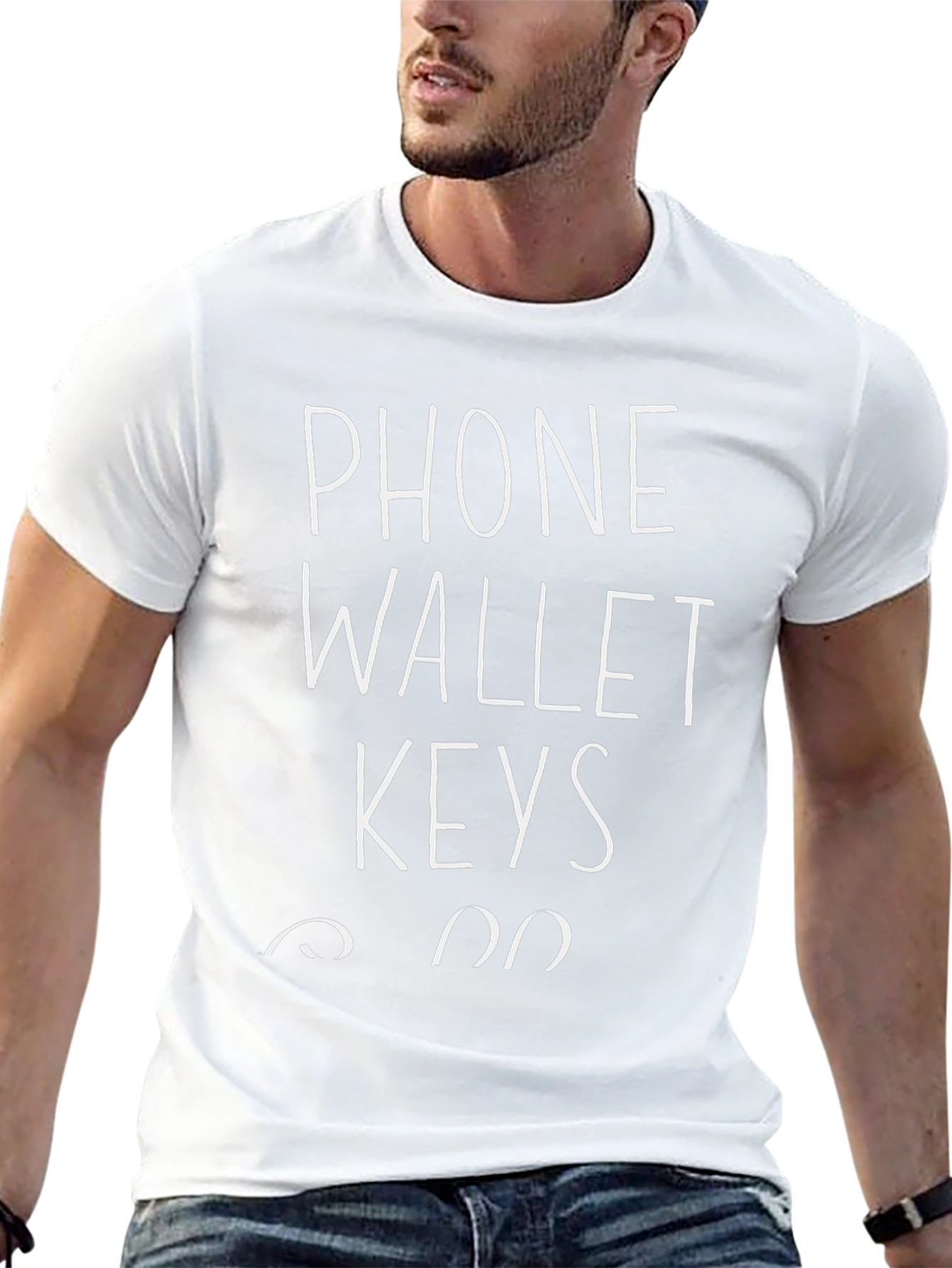 Phone Wallet Keys T-Shirt