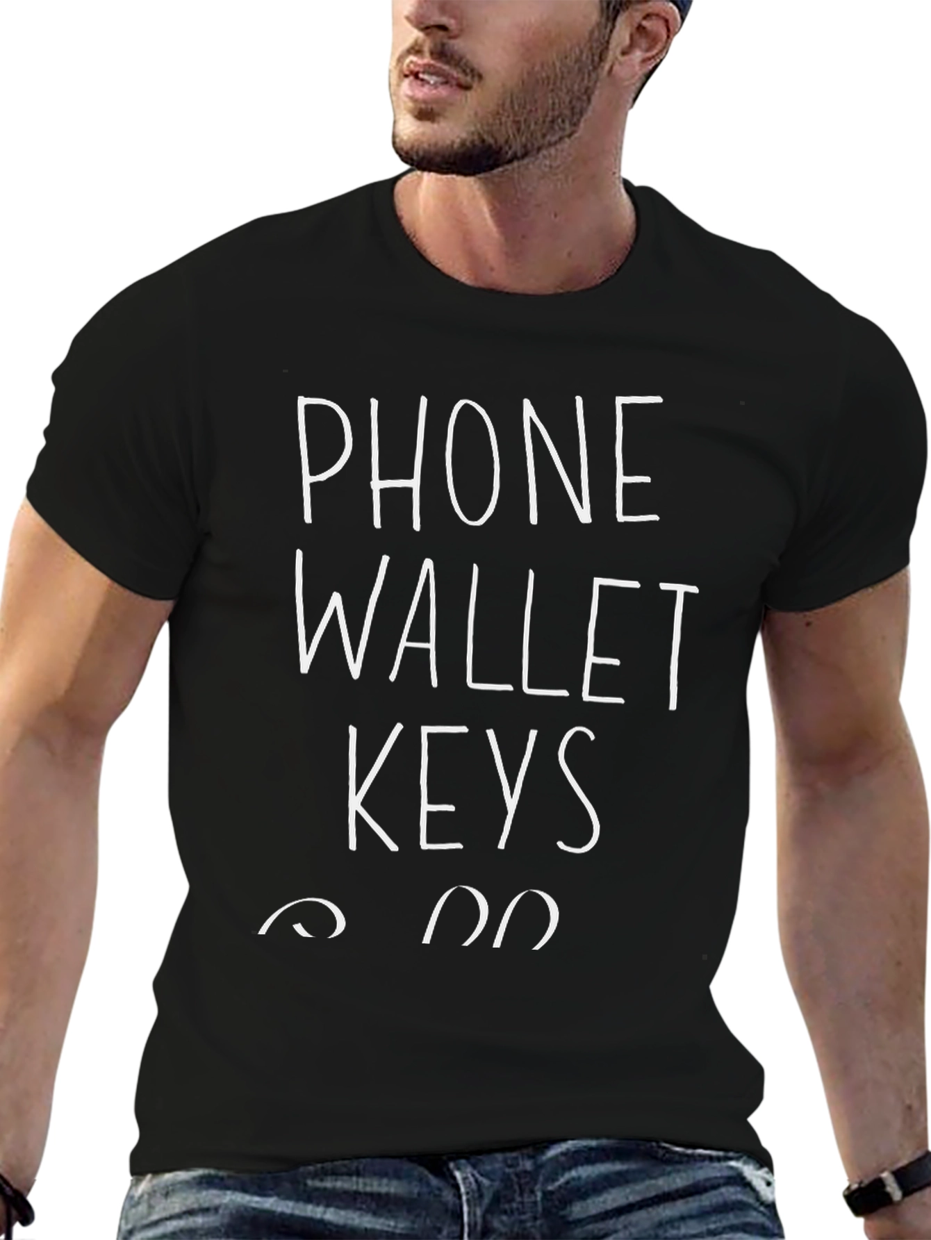 Phone Wallet Keys T-Shirt