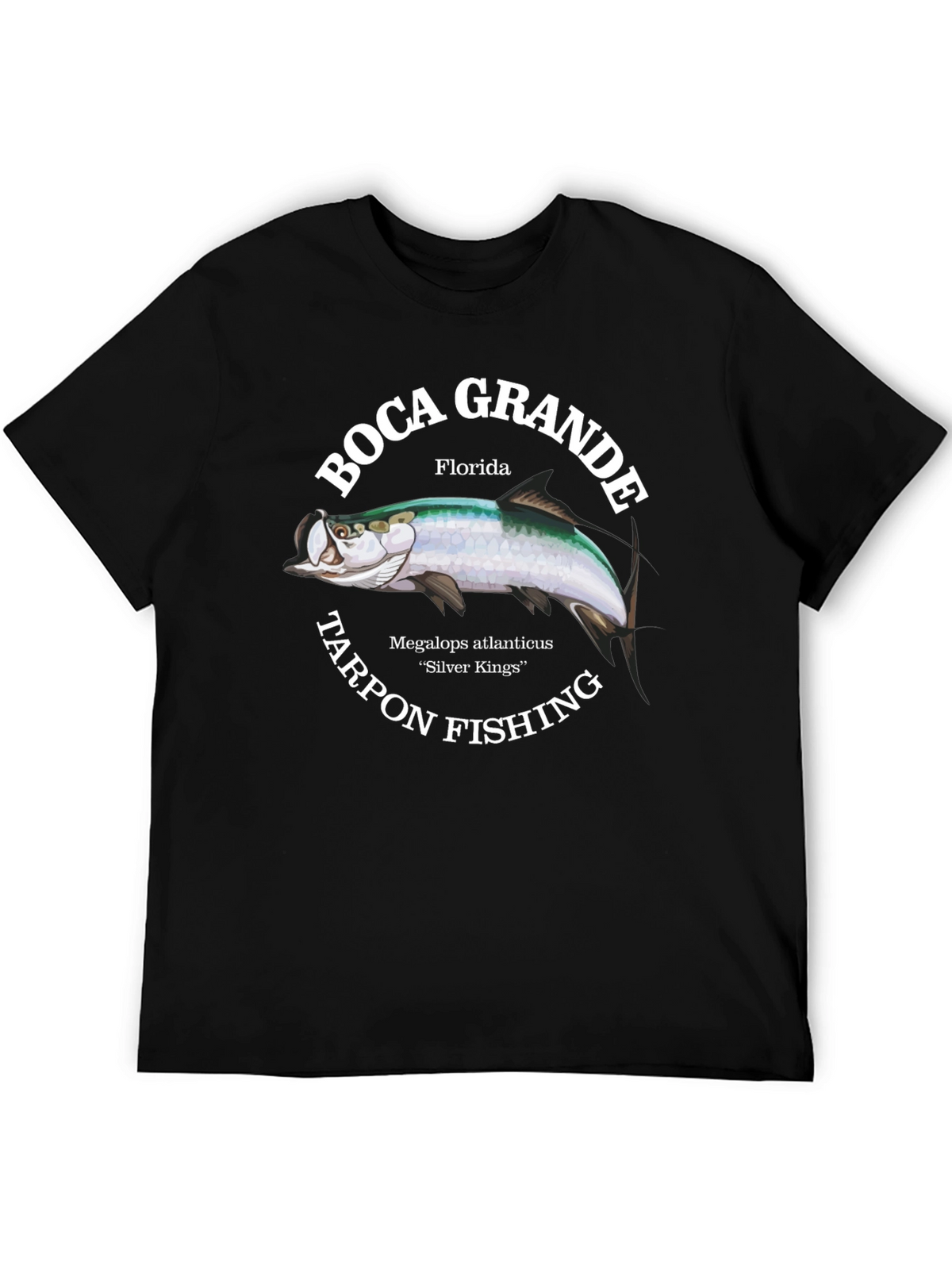 Boca Grande Tarpon Fishing T-Shirt