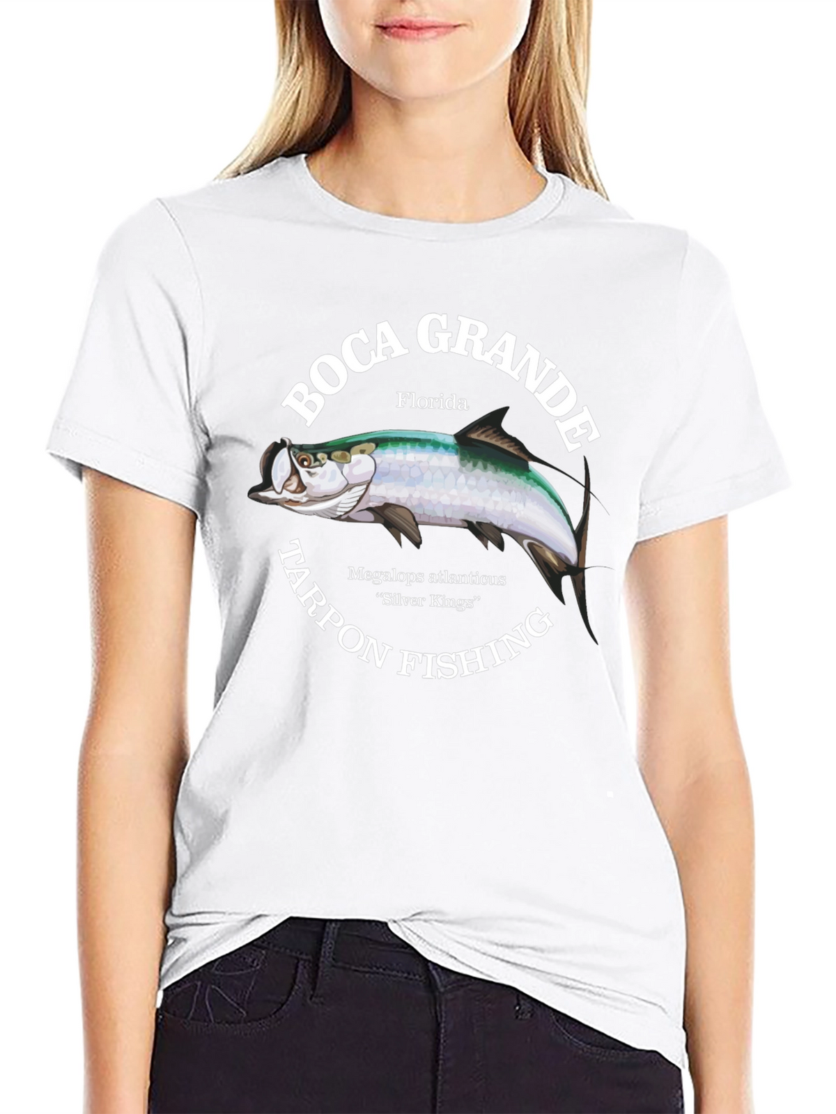 Boca Grande Tarpon Fishing T-Shirt