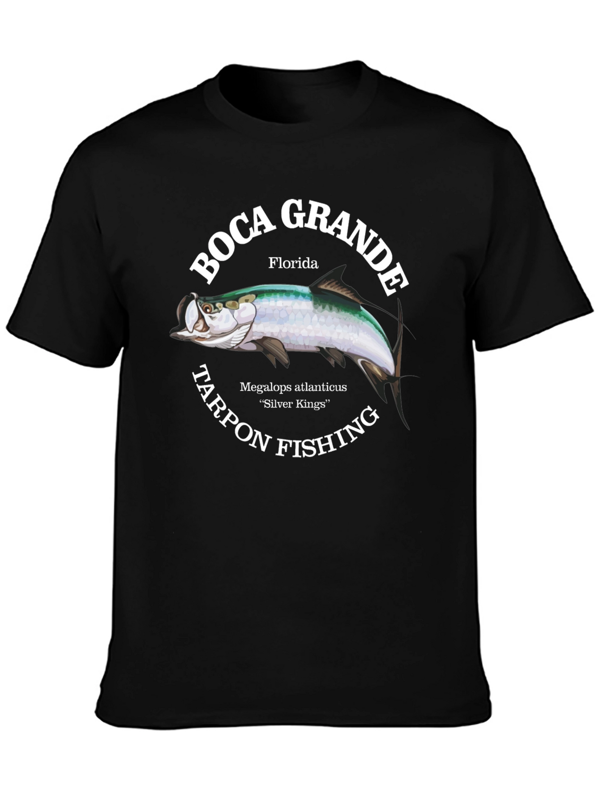 Boca Grande Tarpon Fishing T-Shirt