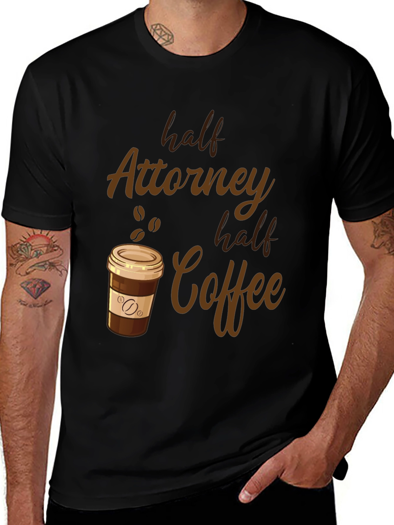 Attorney Coffee T-Shirt - Lawyer Gift