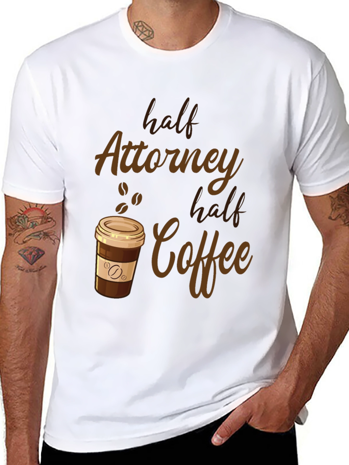Attorney Coffee T-Shirt - Lawyer Gift