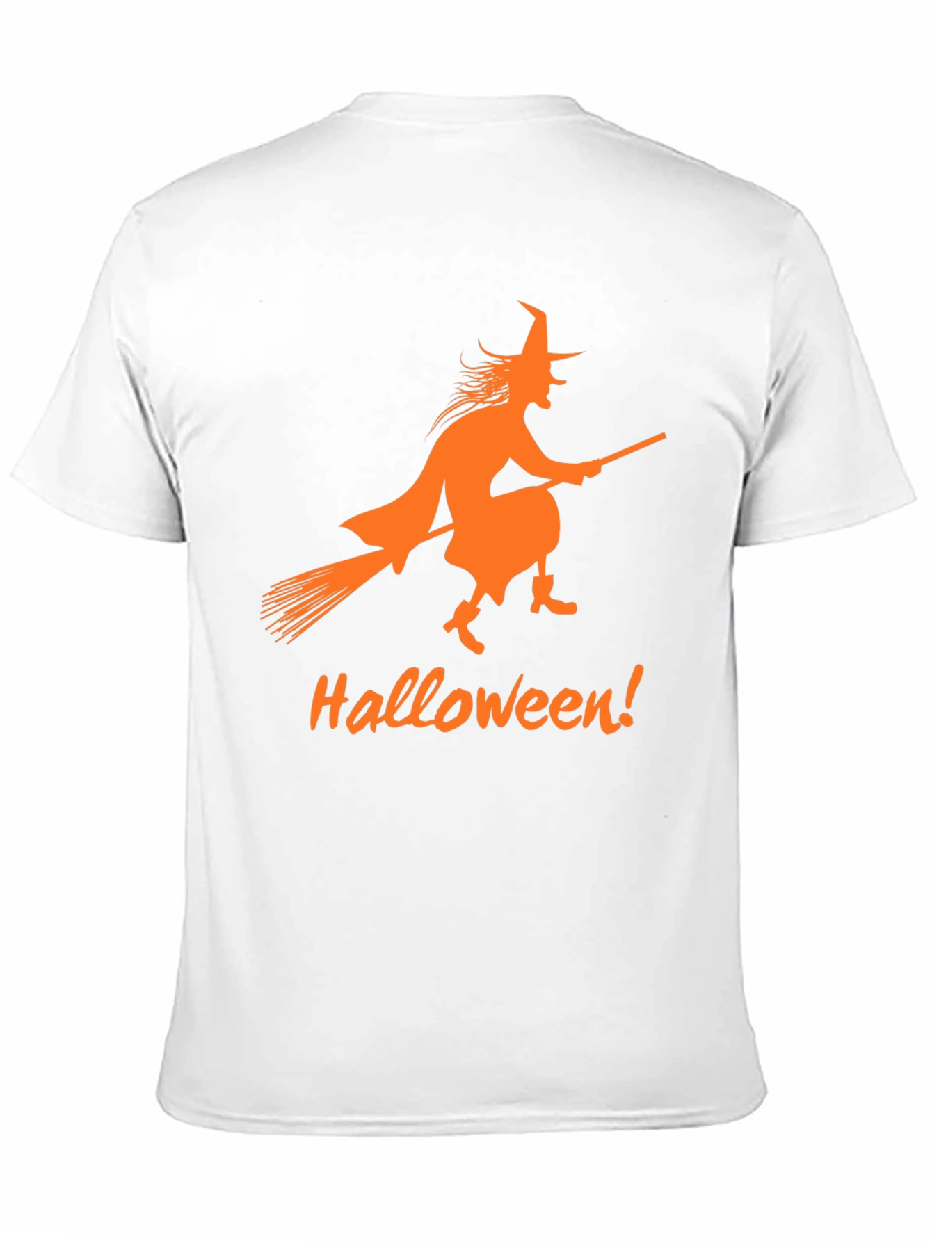 Halloween Witch T-Shirt - Black Spooky Design