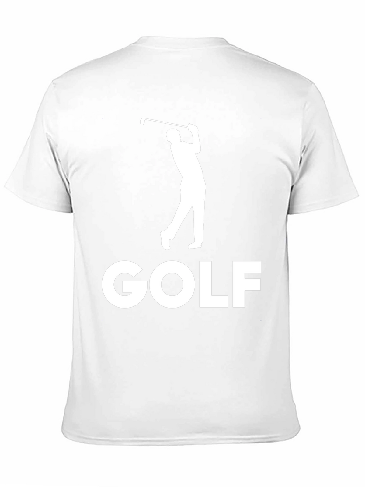 Golf Player Black Graphic Tee