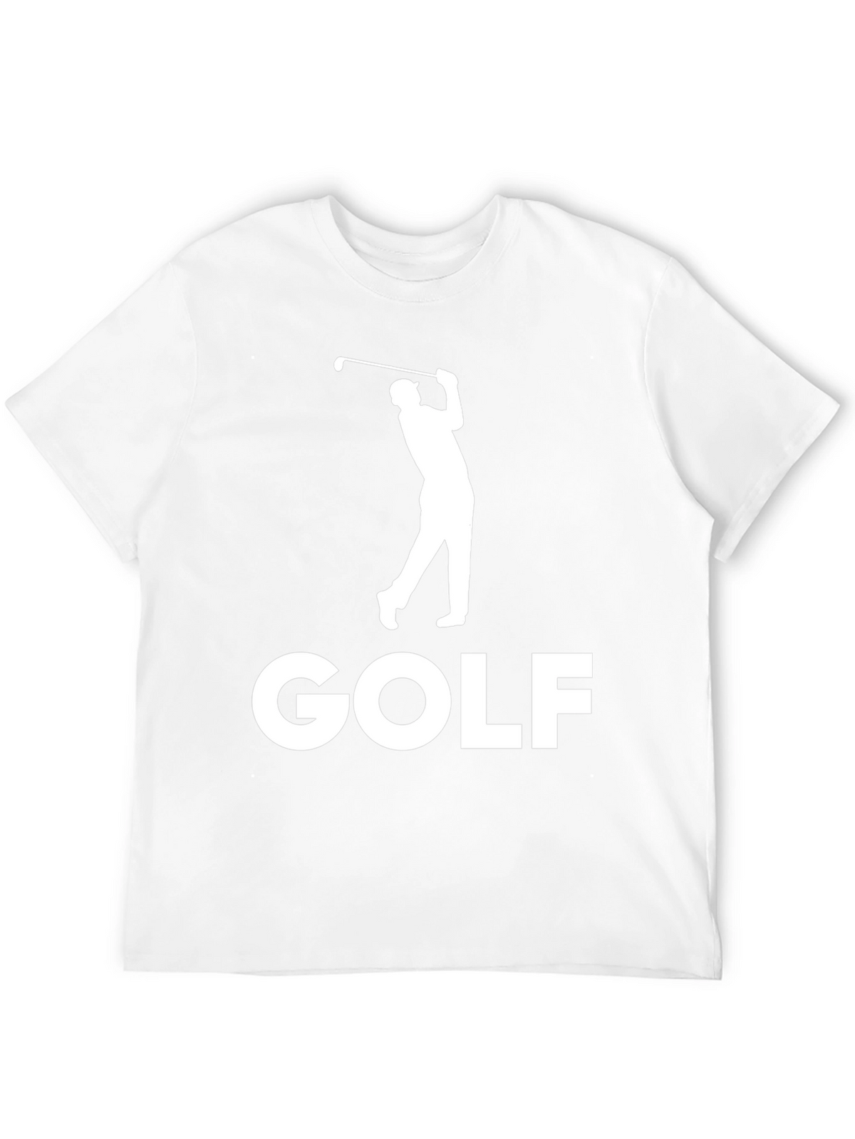 Golf Player Black Graphic Tee
