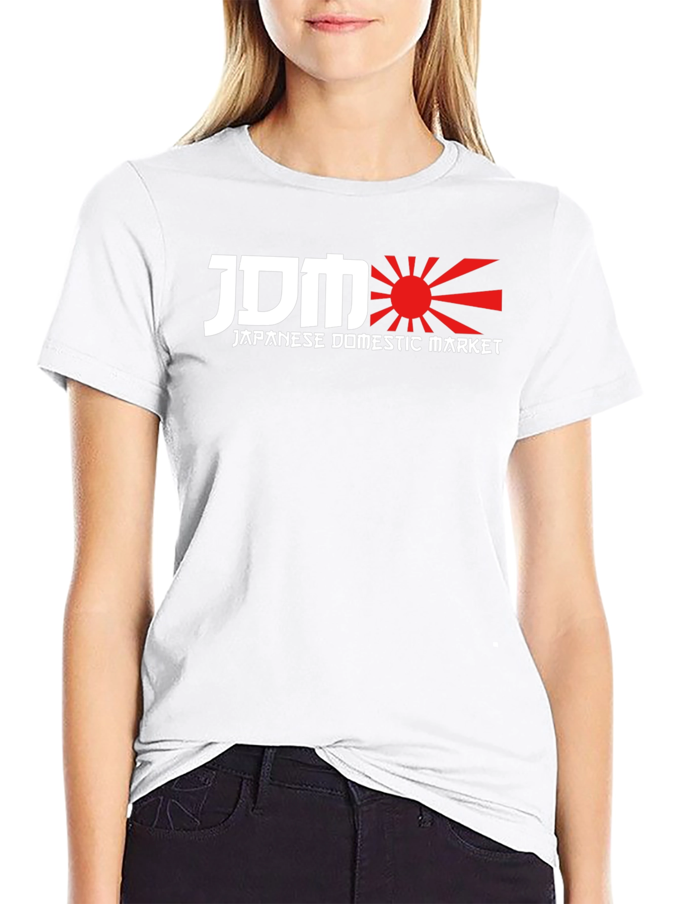 JDM Japanese Domestic Market Black T-Shirt