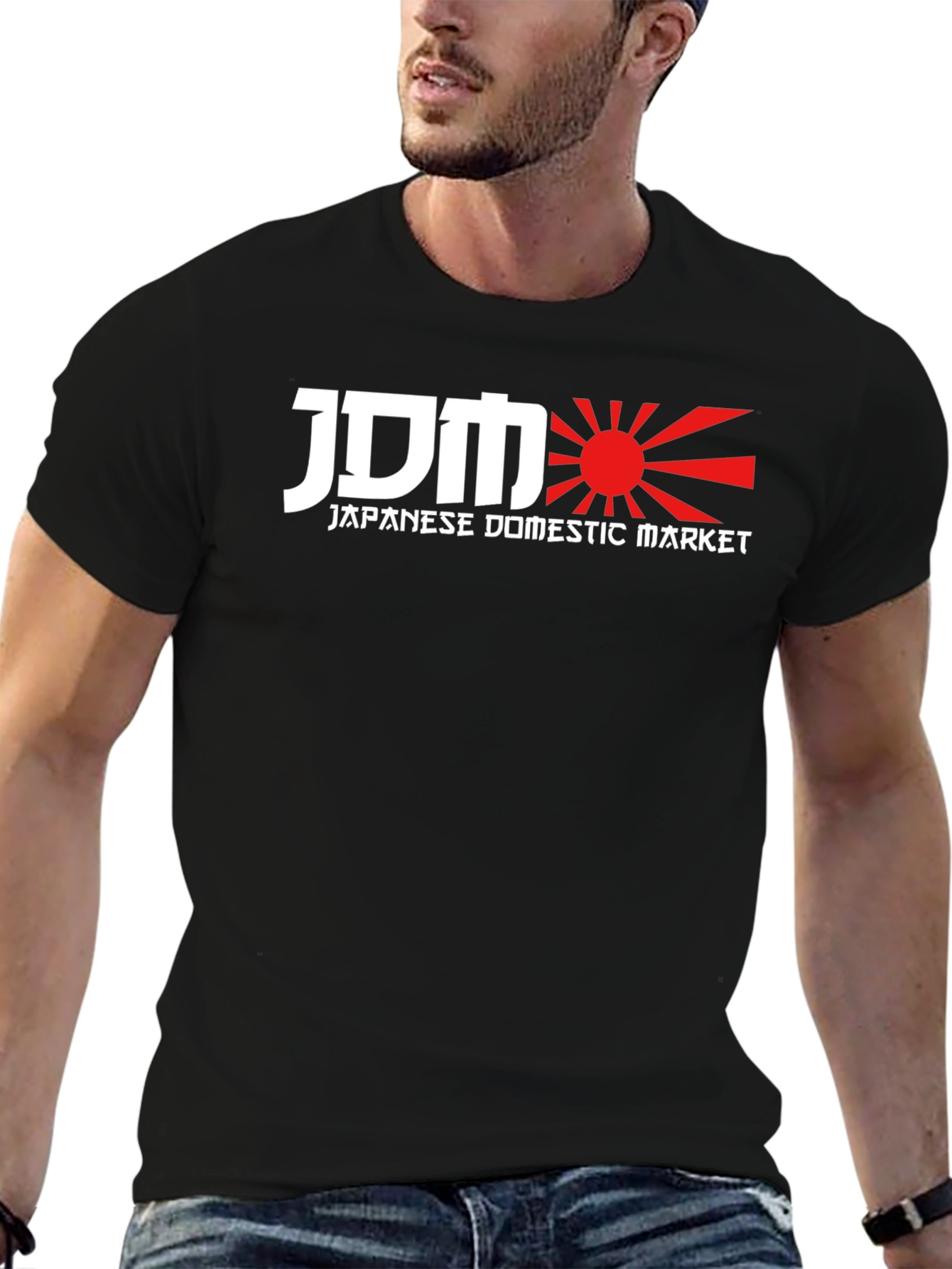 JDM Japanese Domestic Market Black T-Shirt