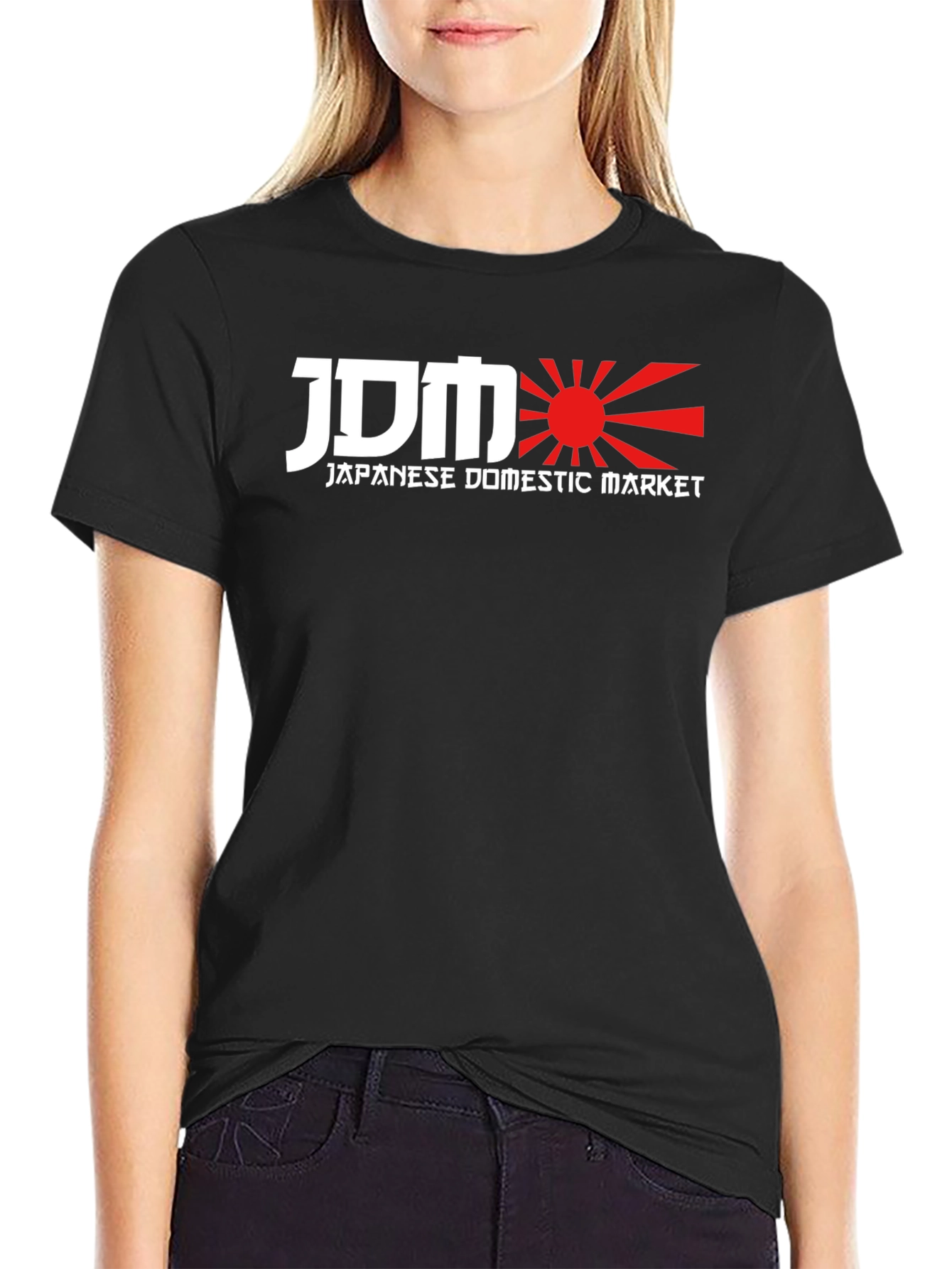 JDM Japanese Domestic Market Black T-Shirt