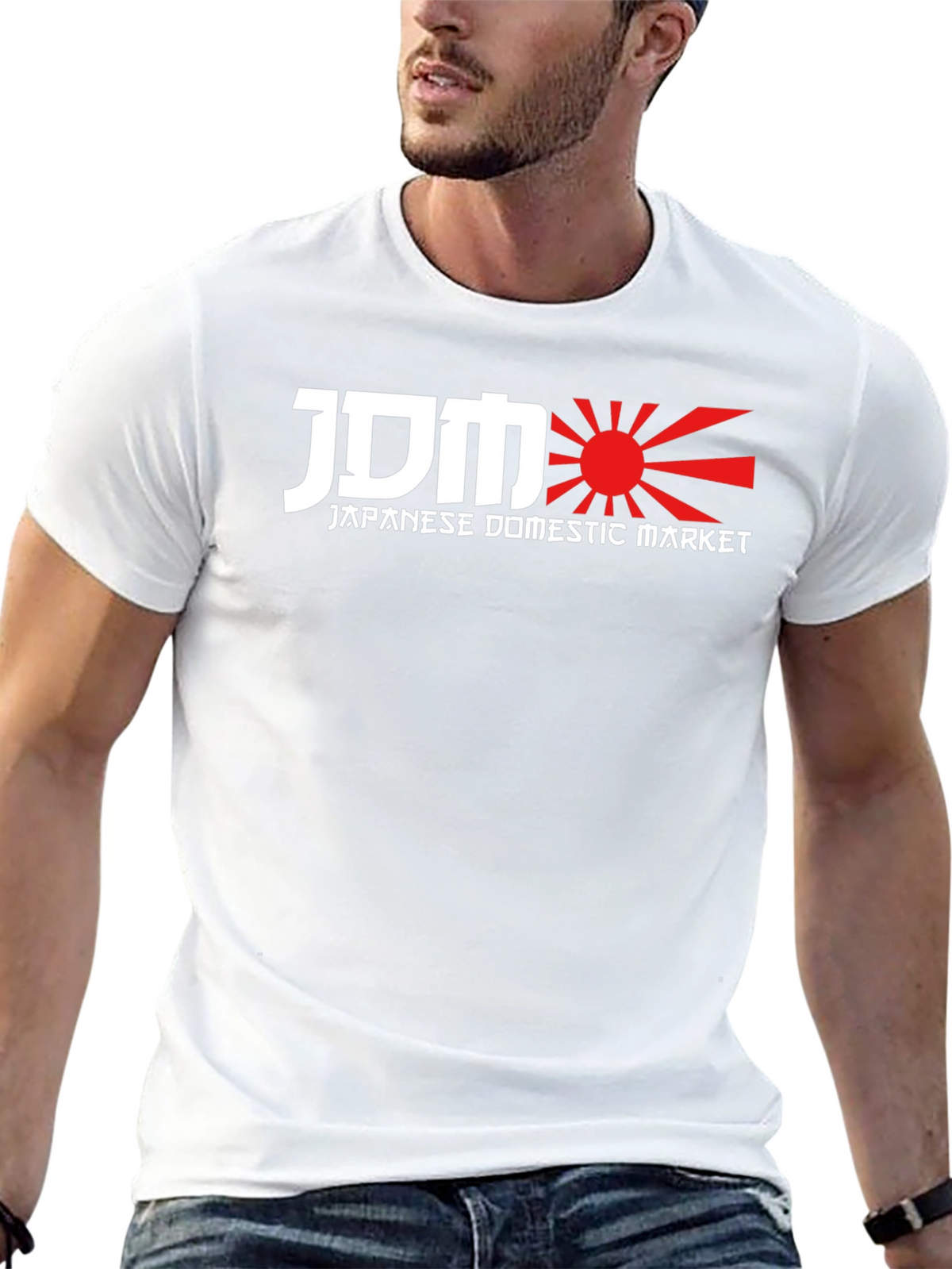 JDM Japanese Domestic Market Black T-Shirt