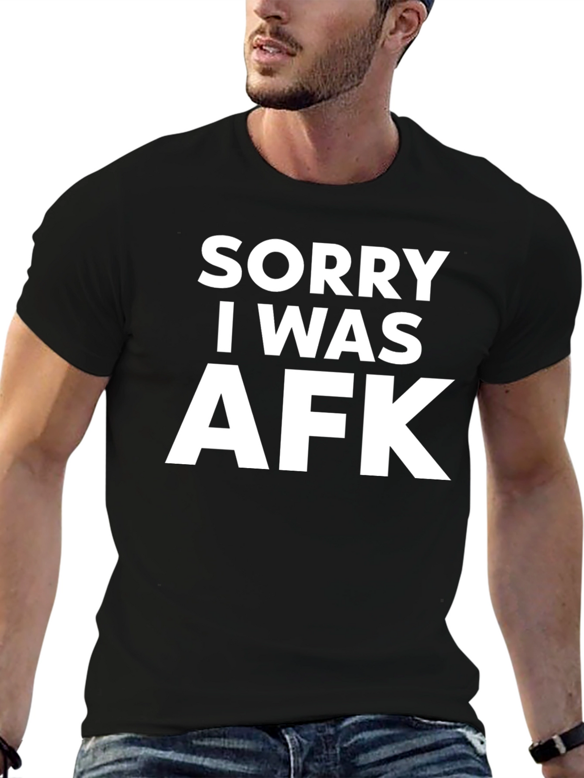 Sorry I Was AFK T-Shirt Funny Gamer Tee