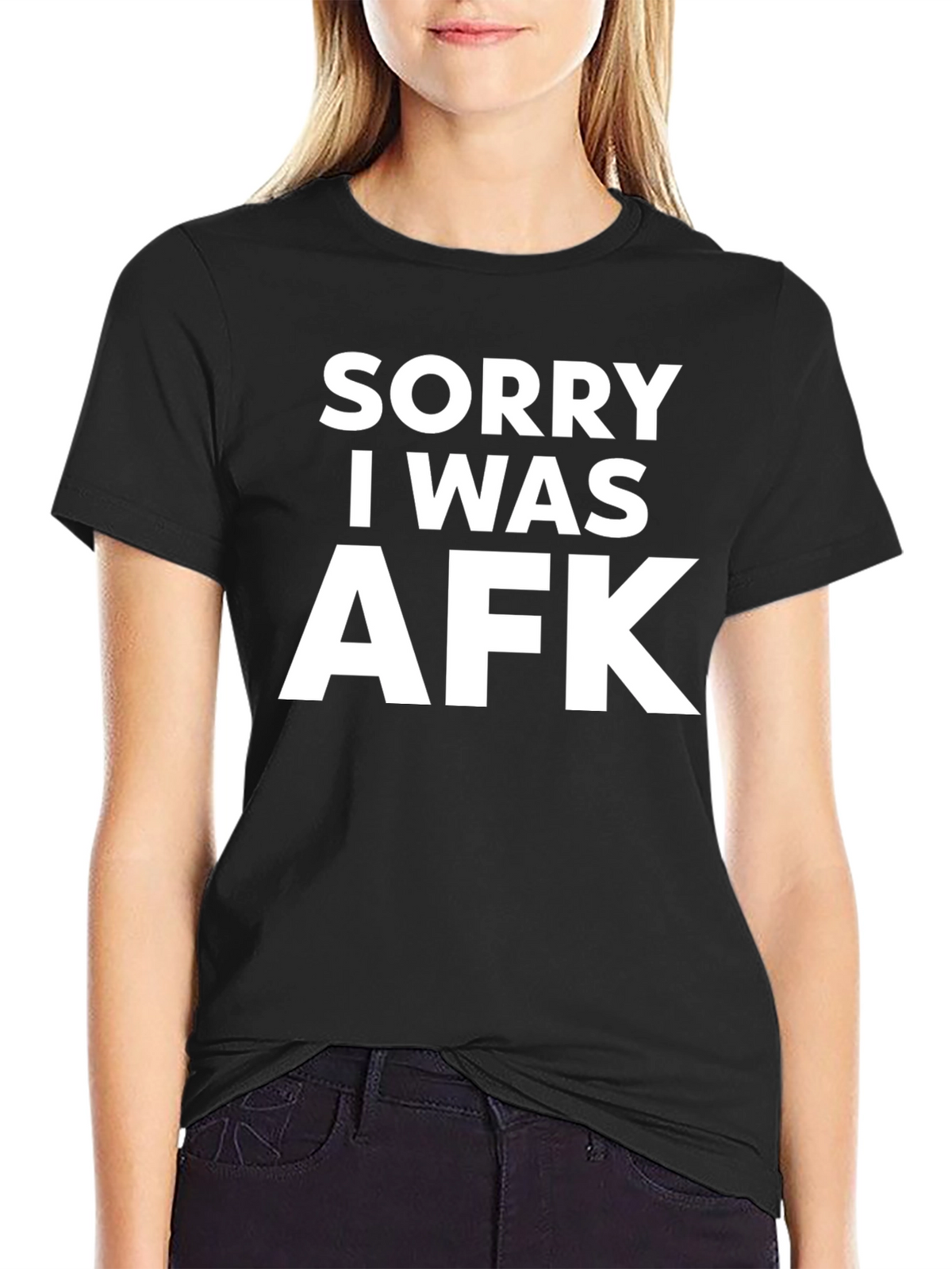Sorry I Was AFK T-Shirt Funny Gamer Tee