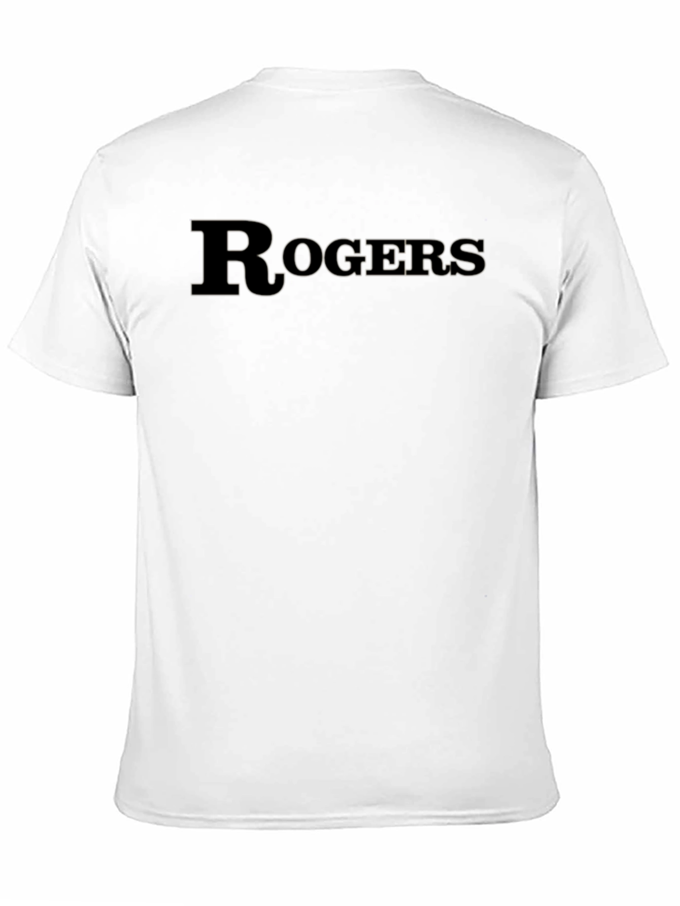 Rogers Black Graphic Tee - Classic Style