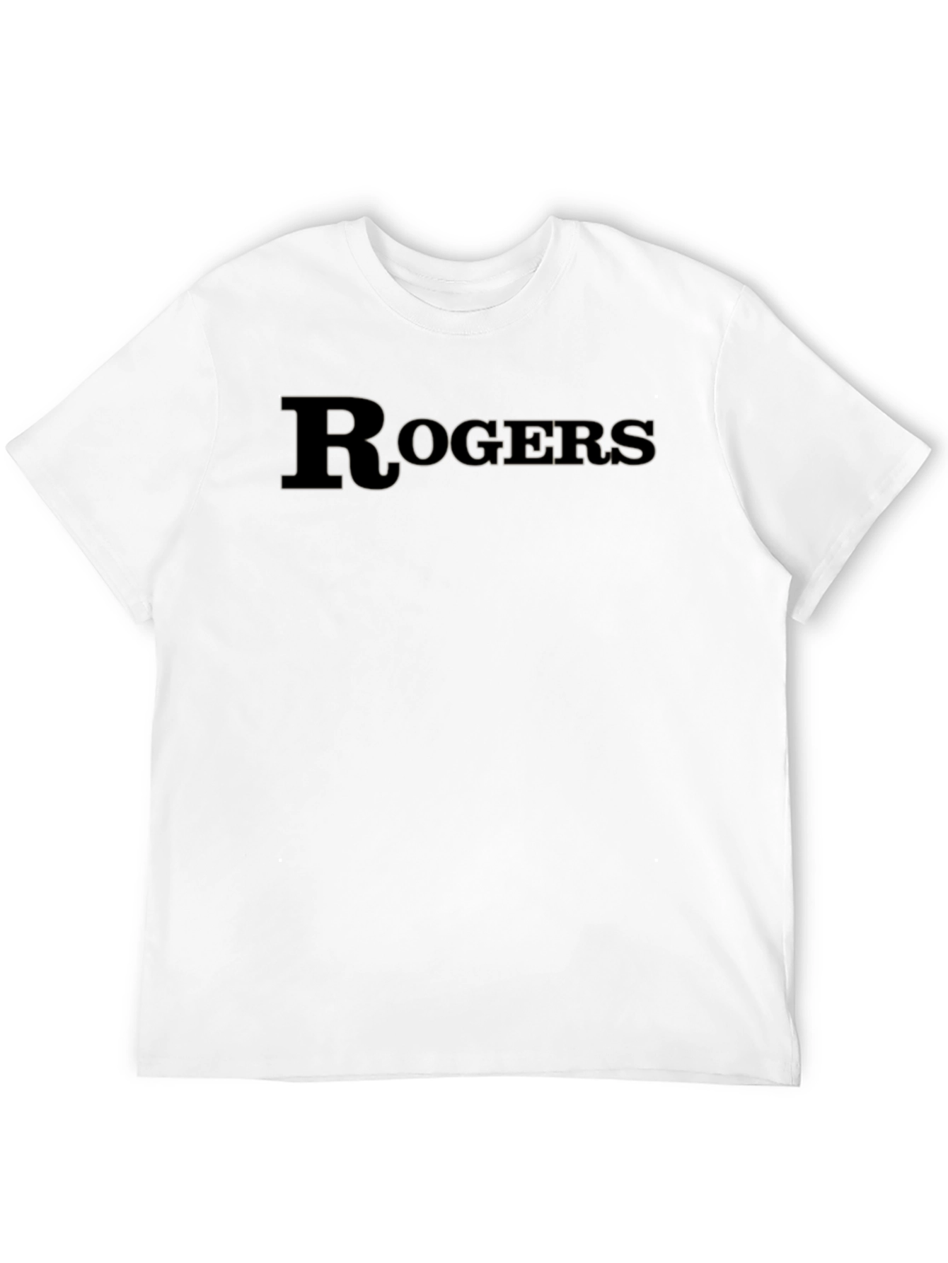 Rogers Black Graphic Tee - Classic Style