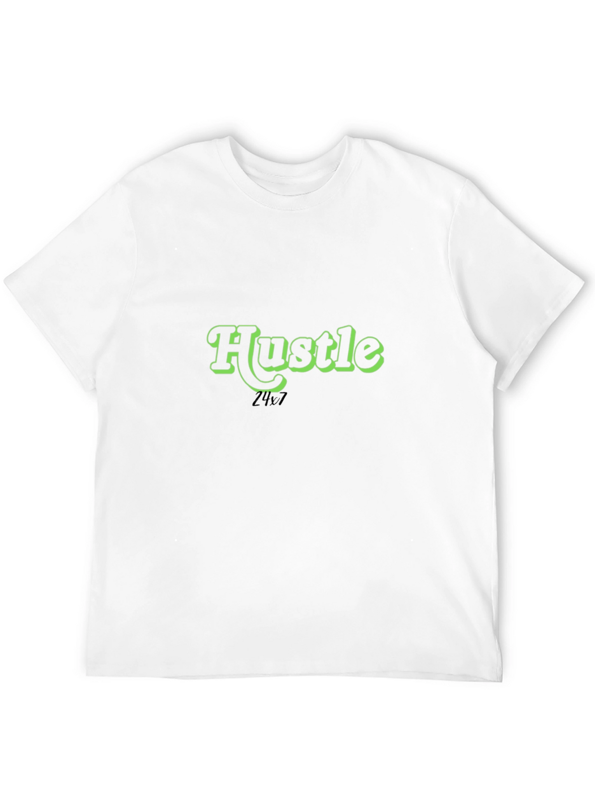 Hustle 24/7 Black T-Shirt
