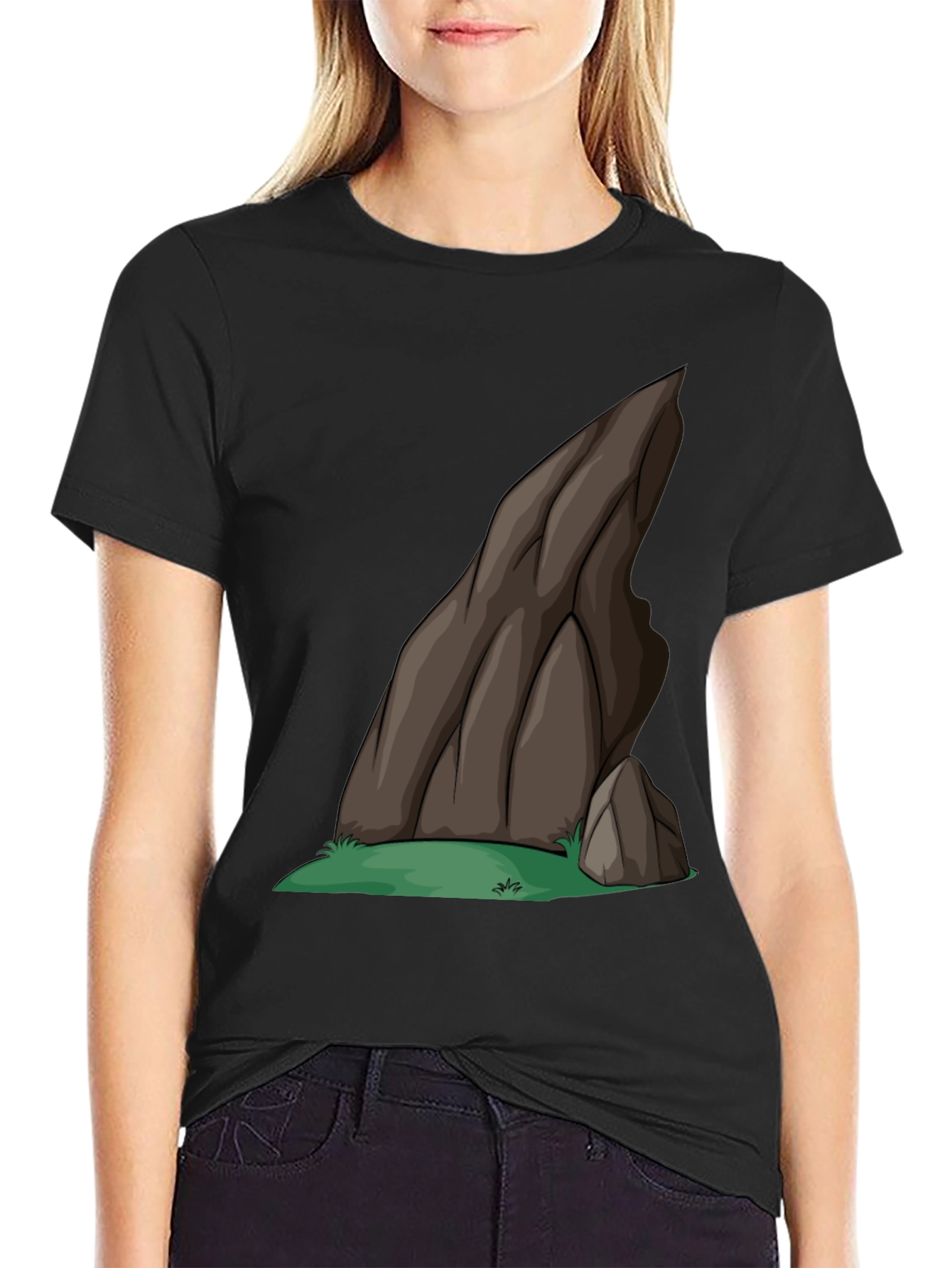 Rock Graphic Black T-Shirt