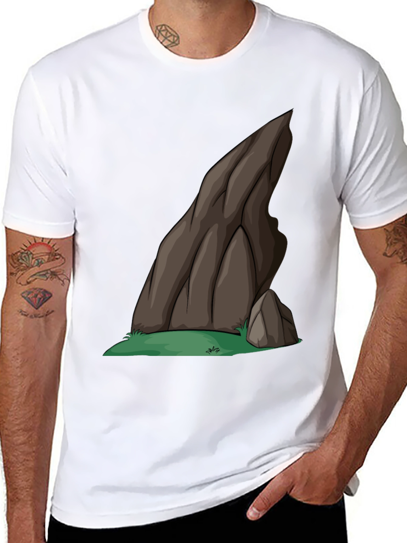 Rock Graphic Black T-Shirt
