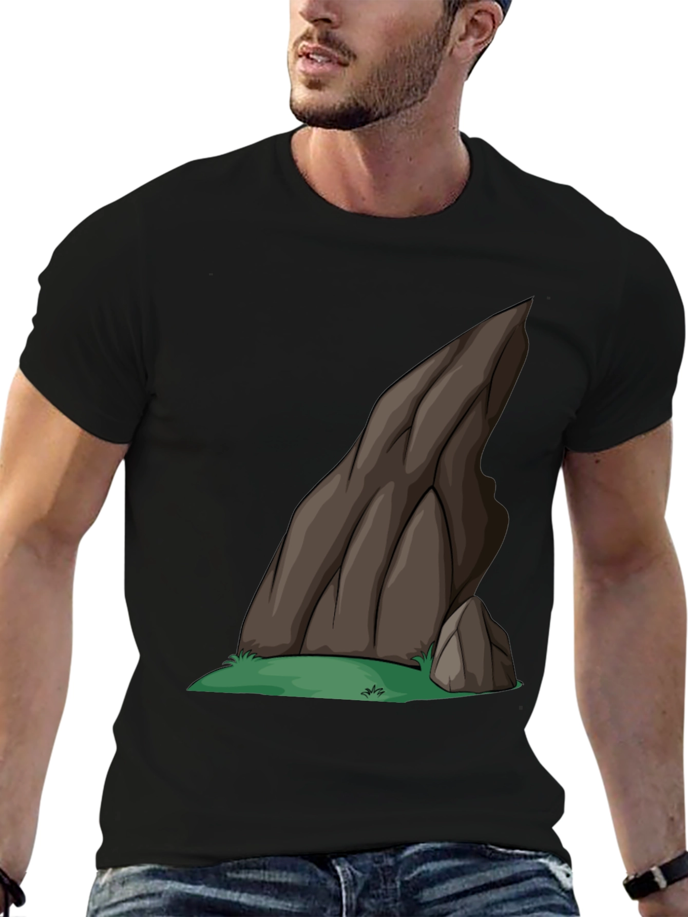 Rock Graphic Black T-Shirt