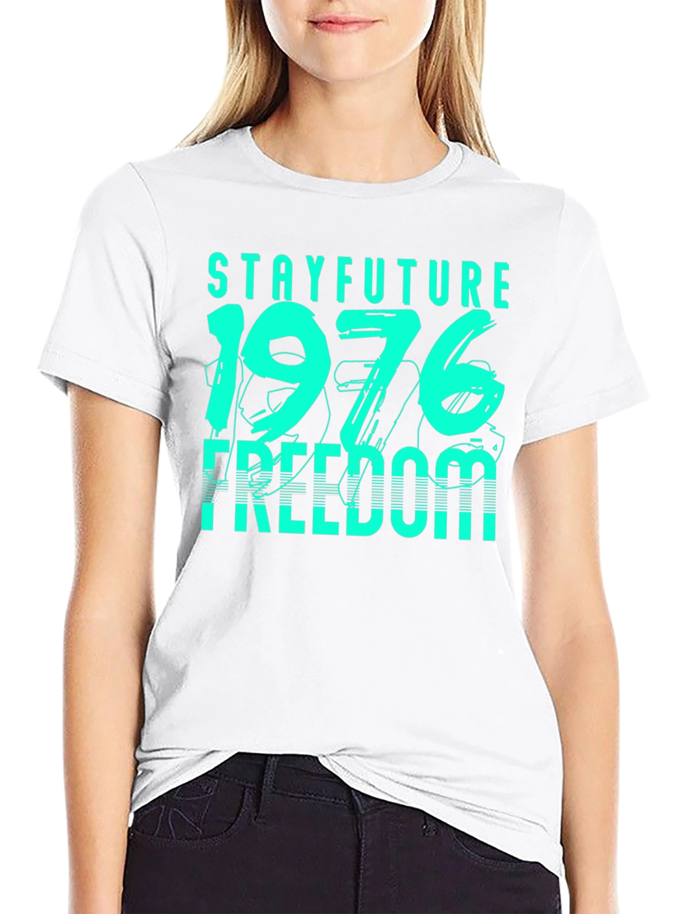 Stay Future 1976 Freedom Graphic Tee