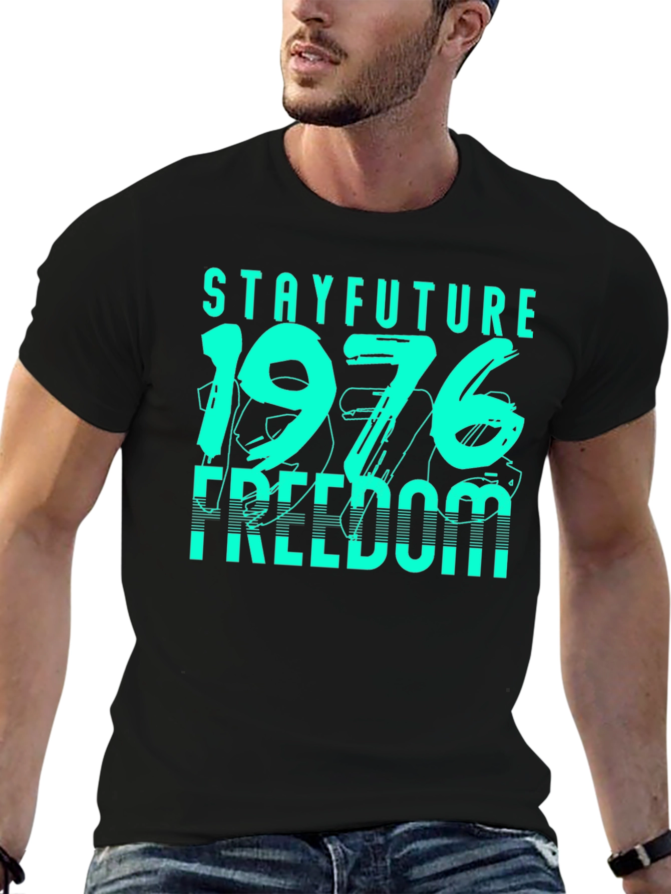 Stay Future 1976 Freedom Graphic Tee