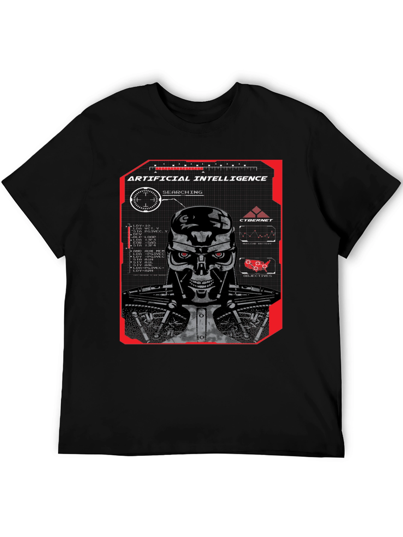 Artificial Intelligence Terminator T-Shirt