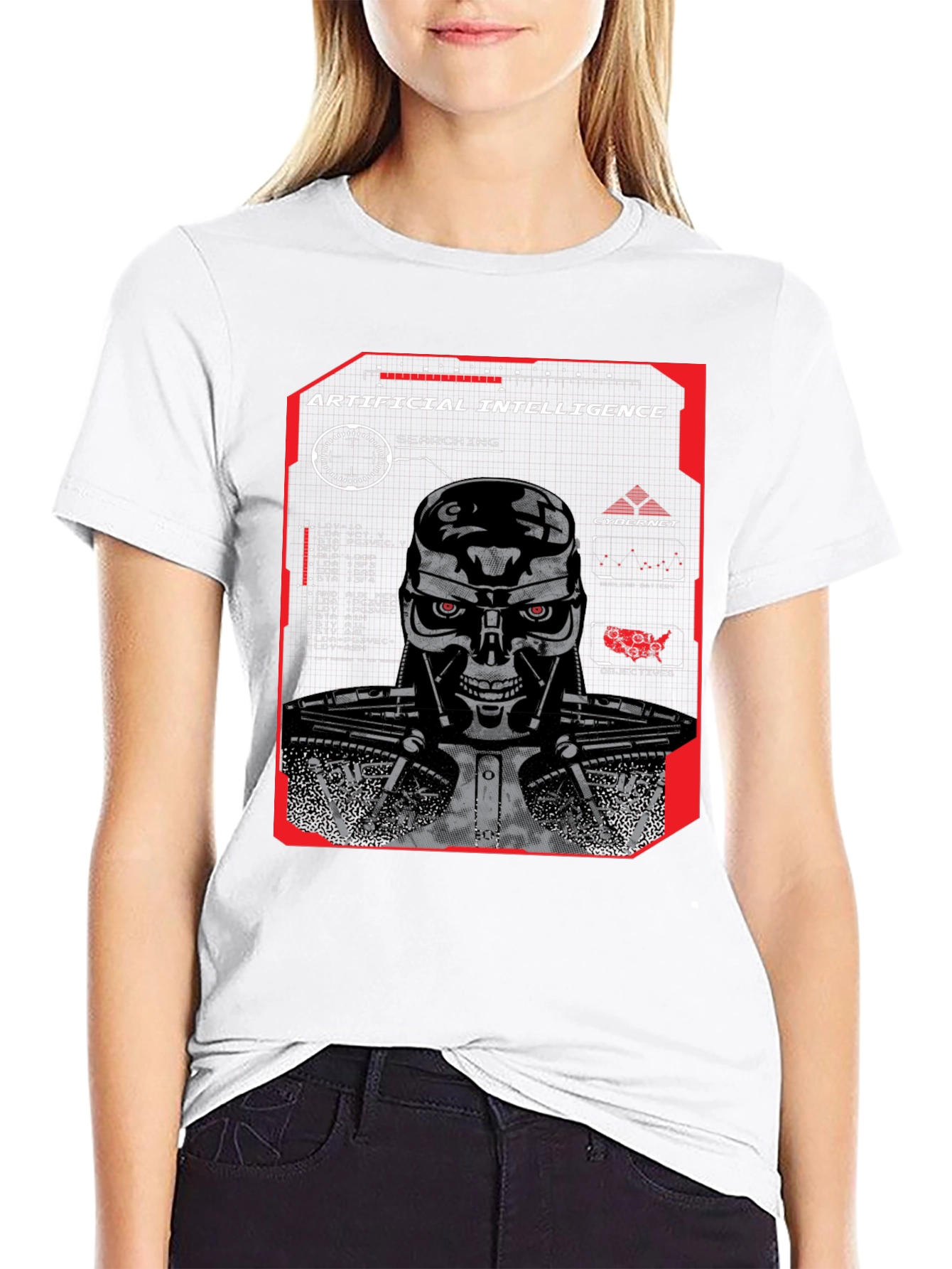 Artificial Intelligence Terminator T-Shirt