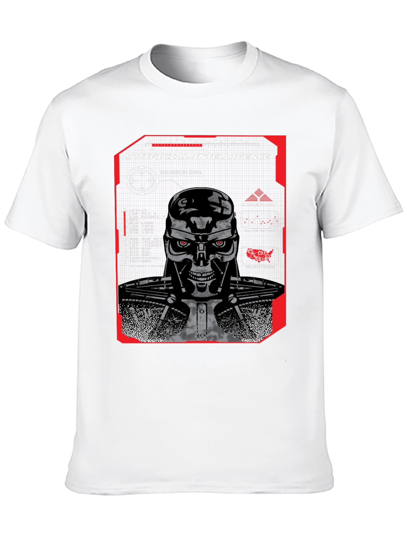 Artificial Intelligence Terminator T-Shirt