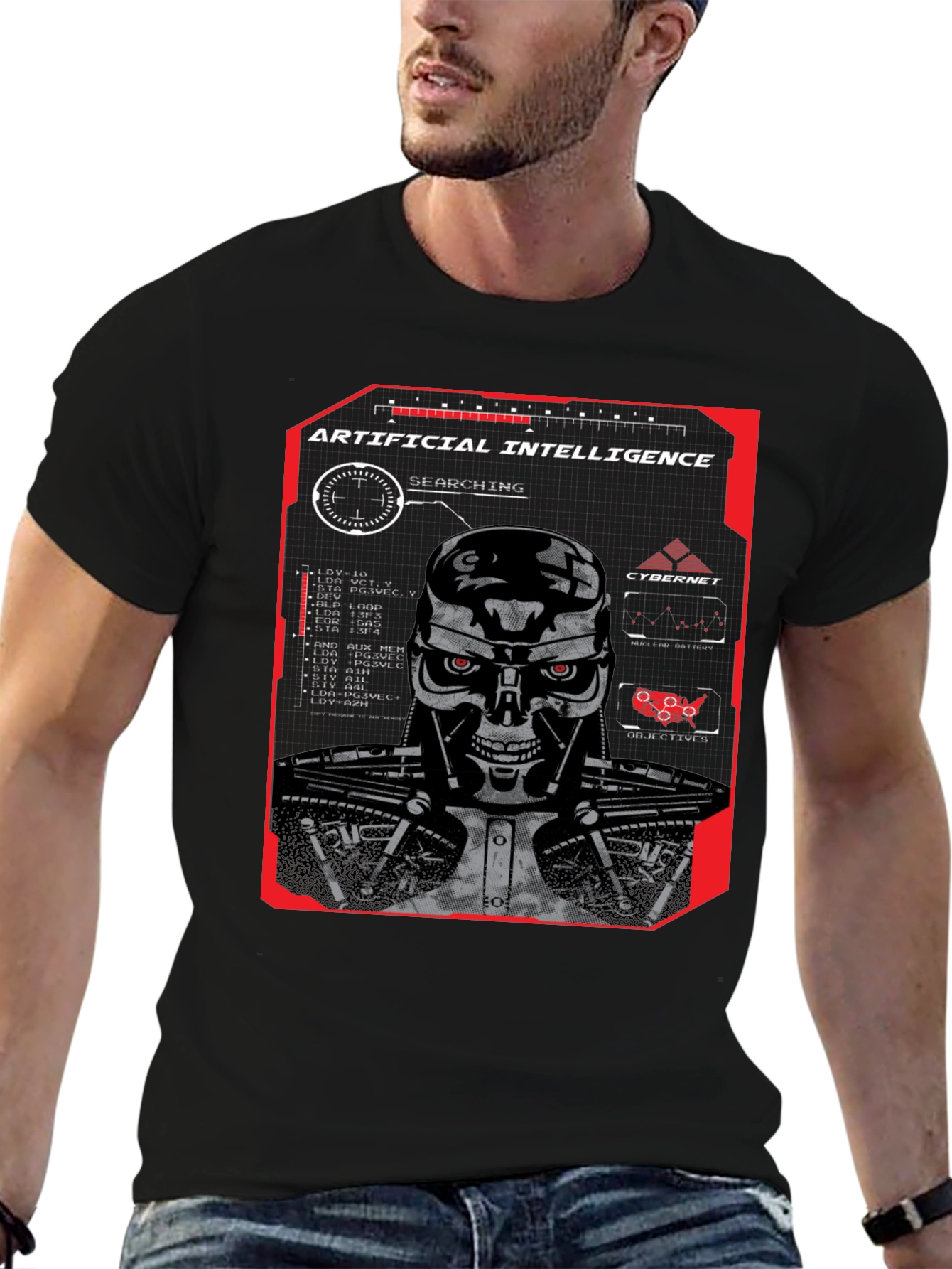 Artificial Intelligence Terminator T-Shirt