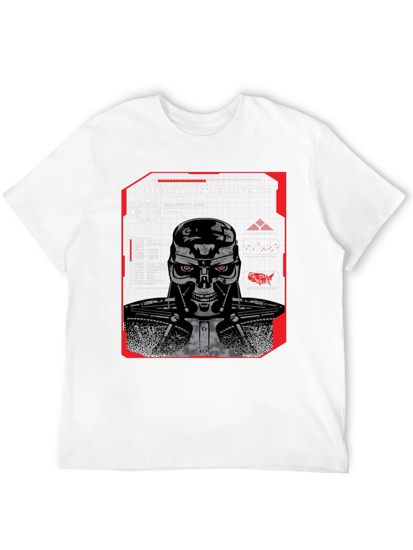 Artificial Intelligence Terminator T-Shirt