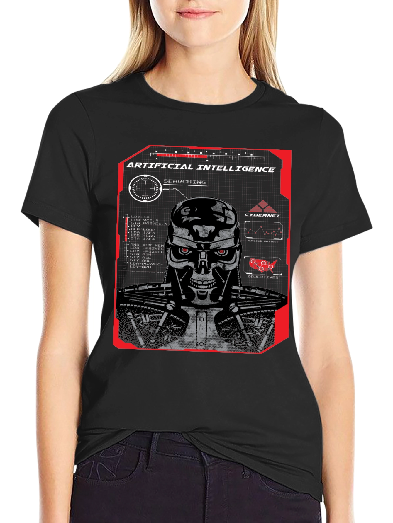 Artificial Intelligence Terminator T-Shirt