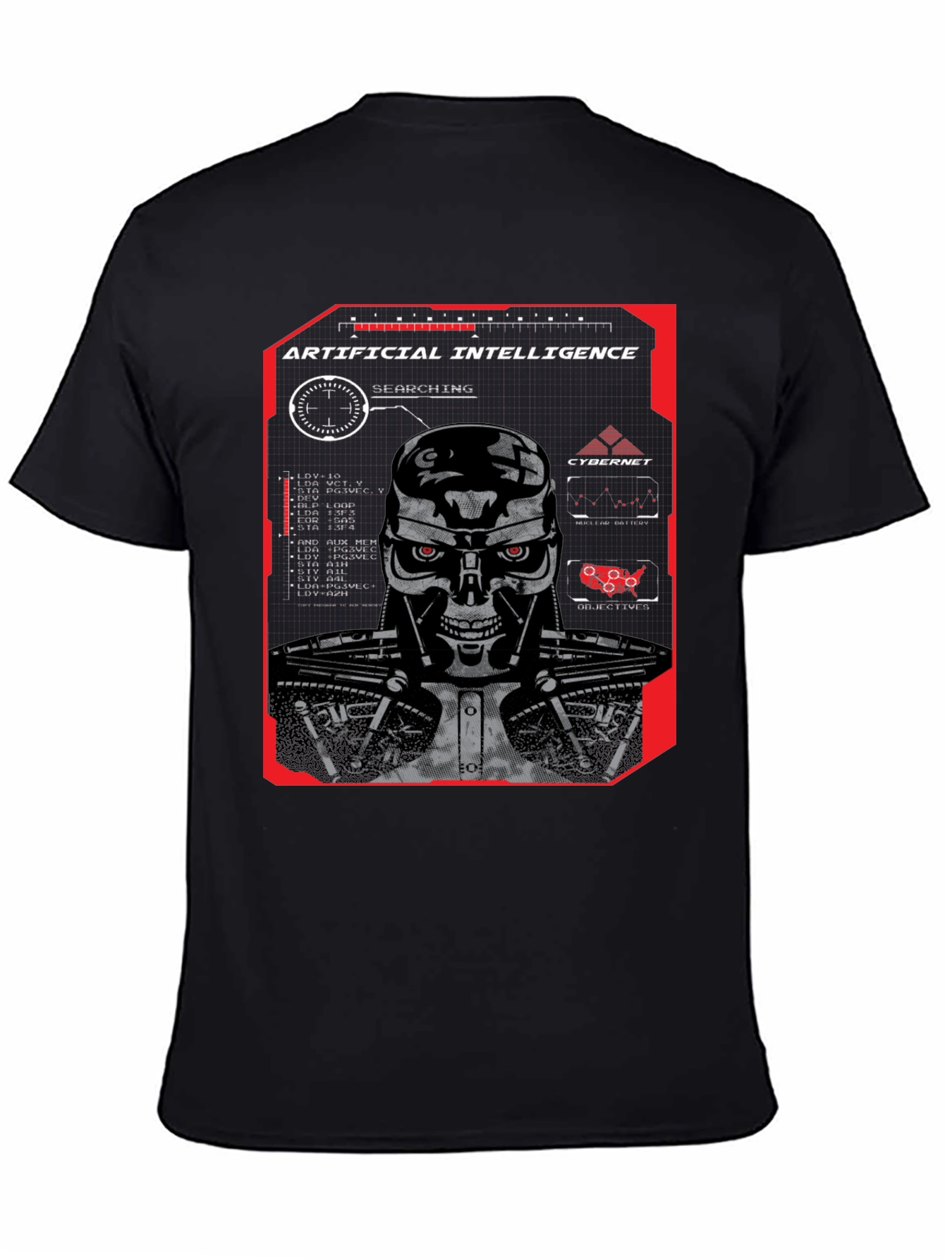 Artificial Intelligence Terminator T-Shirt