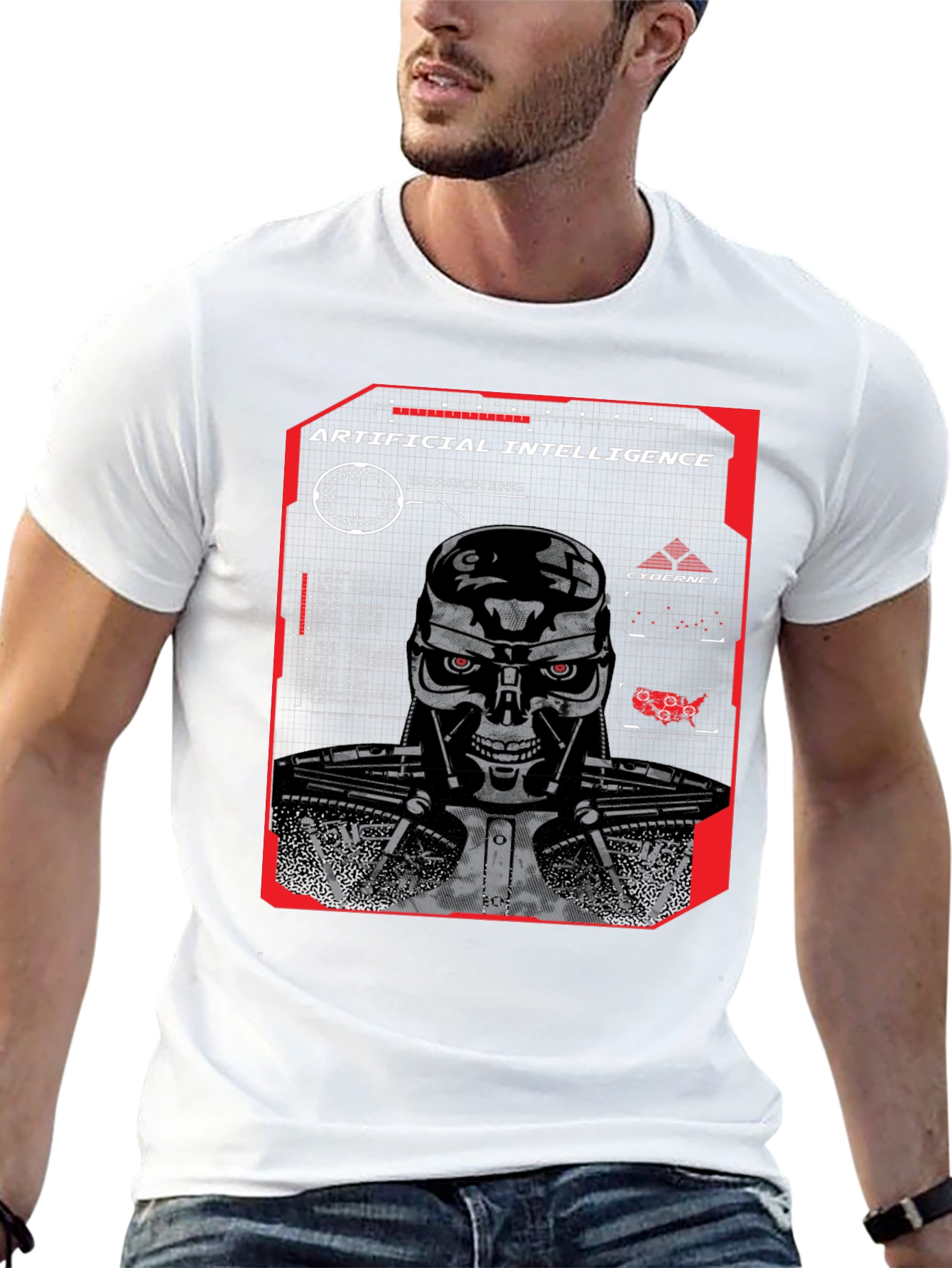 Artificial Intelligence Terminator T-Shirt