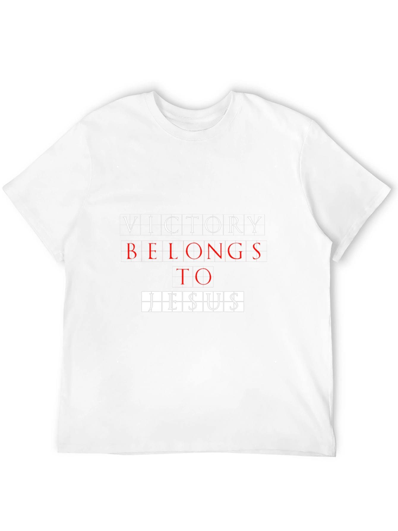 Victory Belongs to Jesus Black Graphic Tee