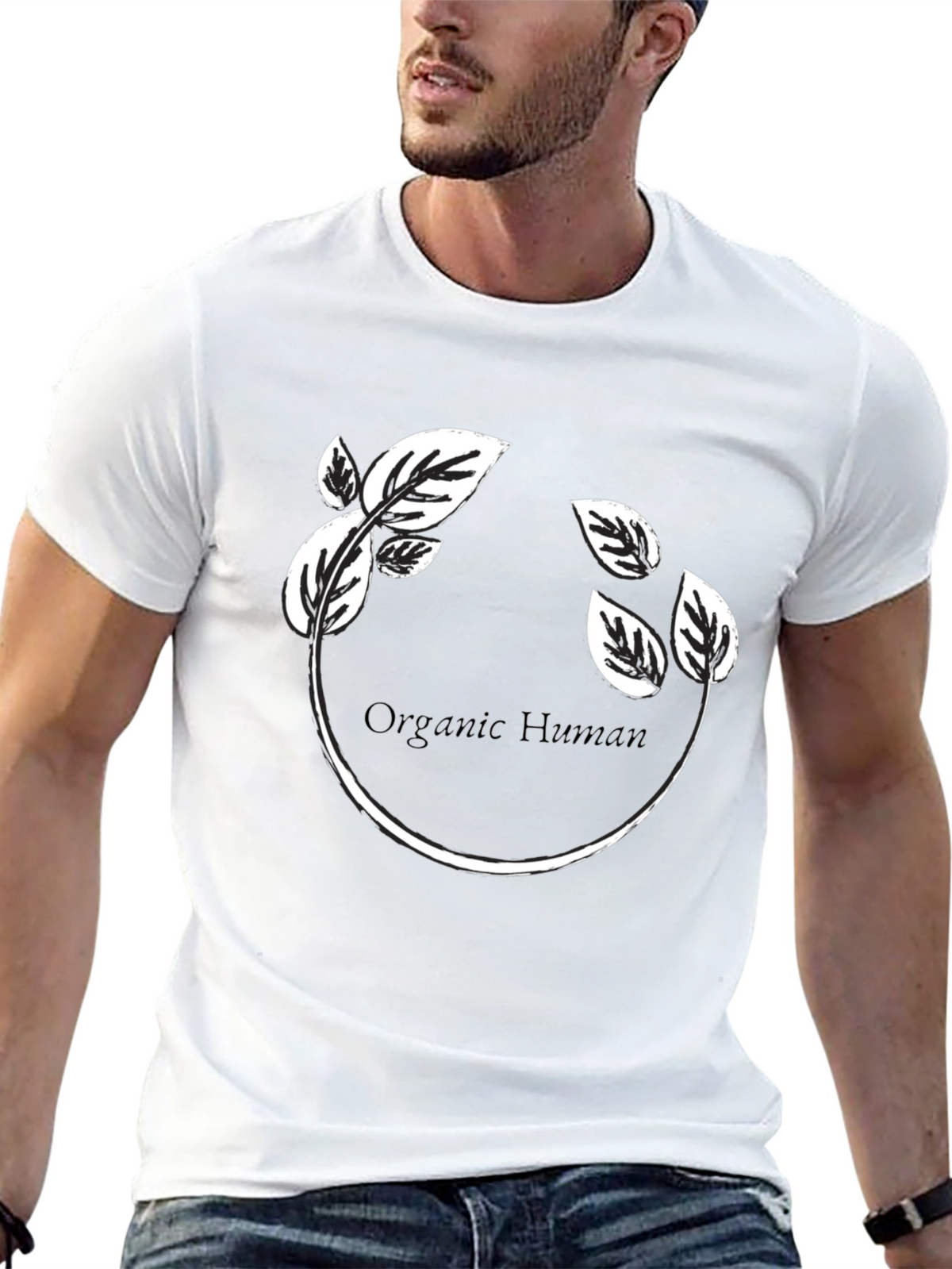 Organic Human Black T-Shirt