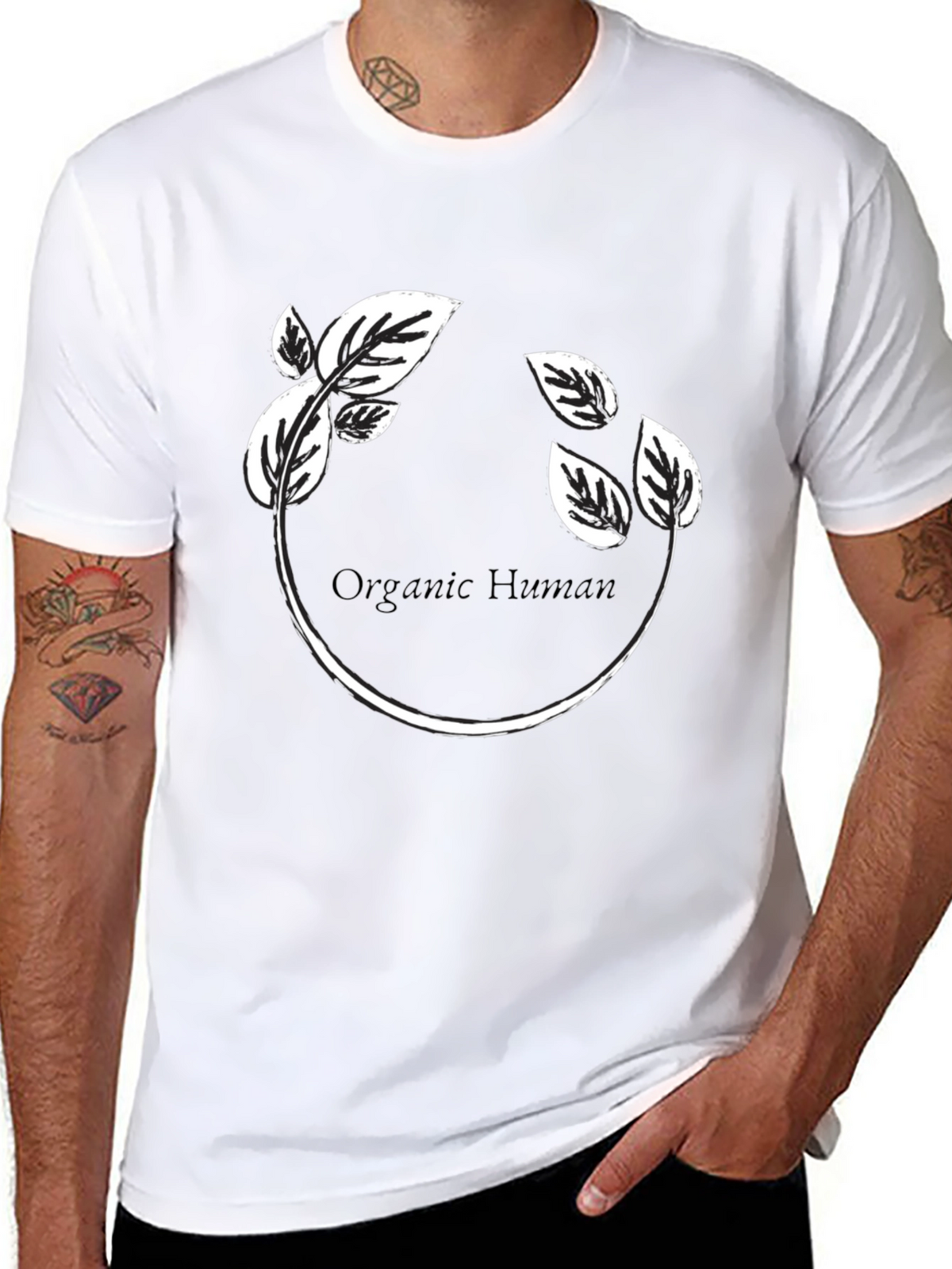 Organic Human Black T-Shirt