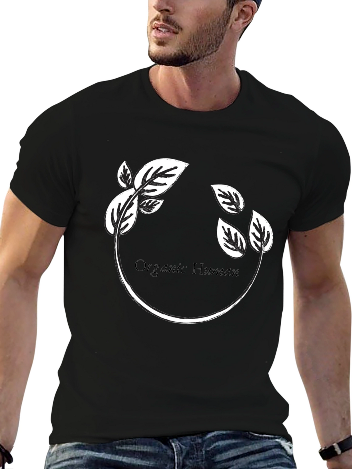 Organic Human Black T-Shirt
