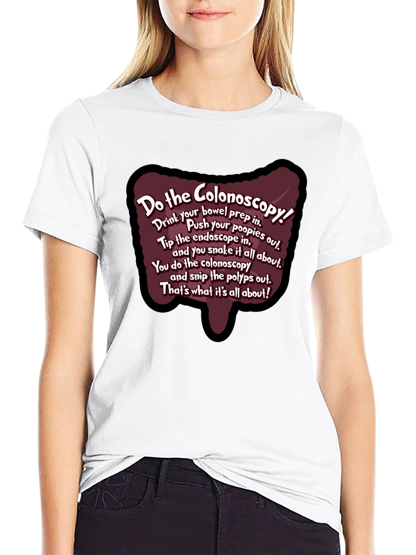 Do the Colonoscopy Funny Medical Humor T-Shirt