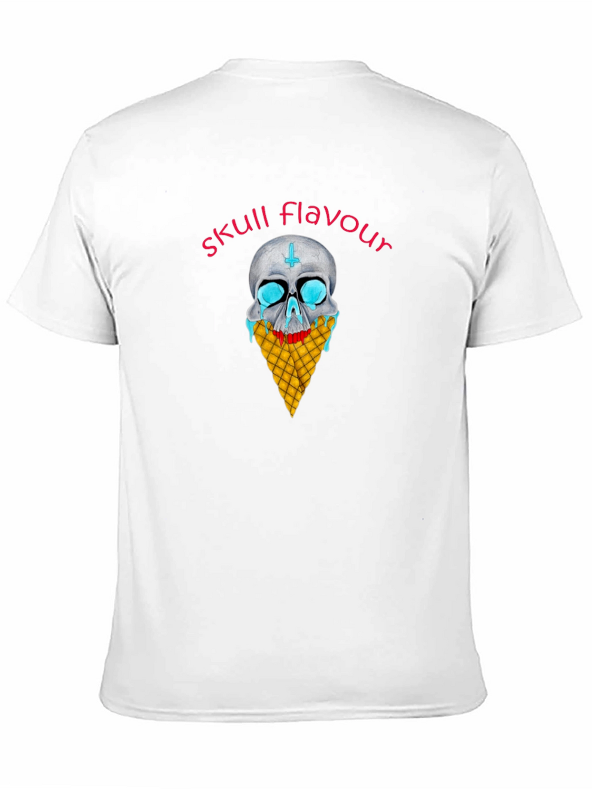 Skull Flavour Graphic Tee - Black