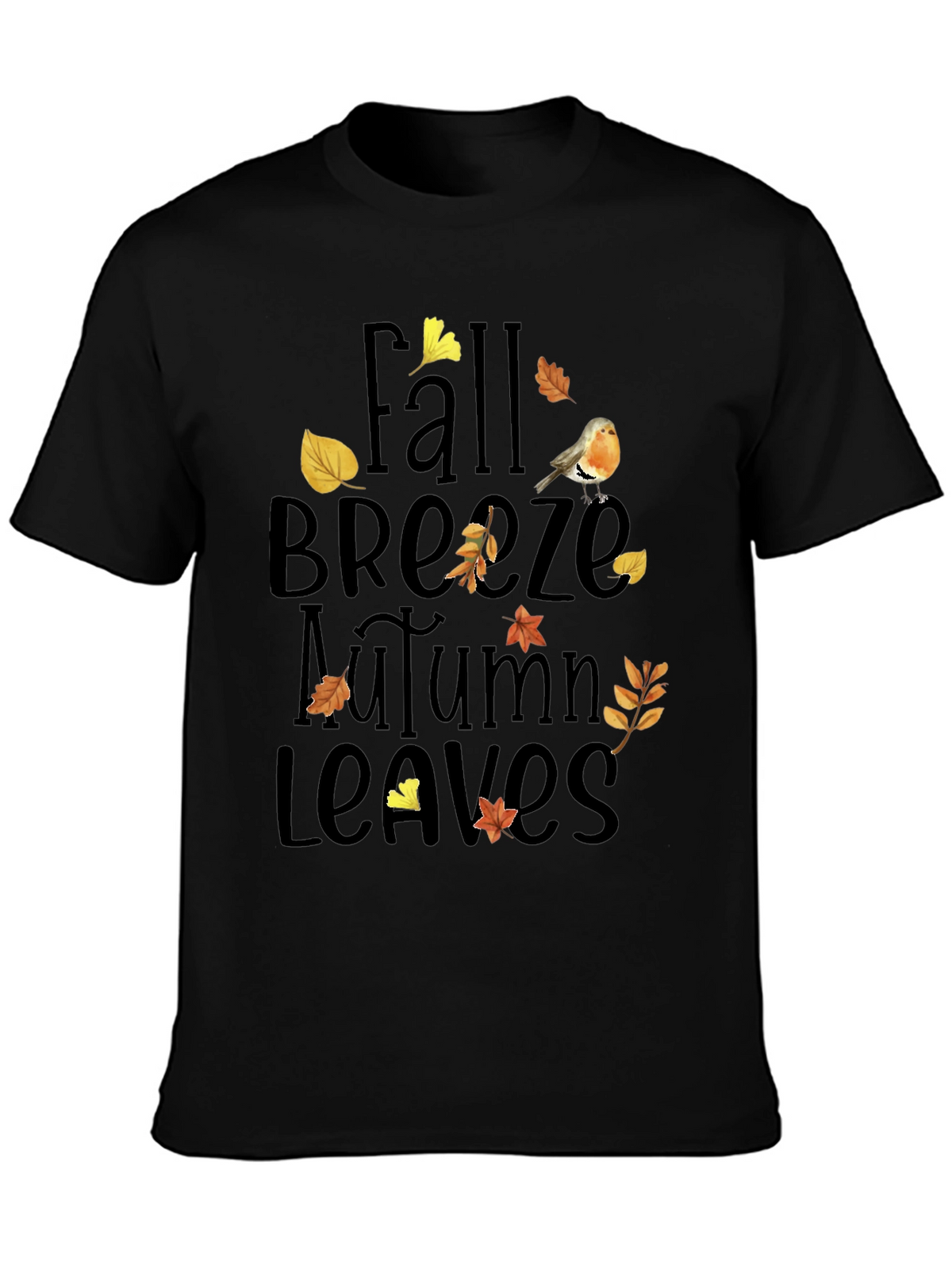 Fall Breeze Autumn Leaves T-Shirt