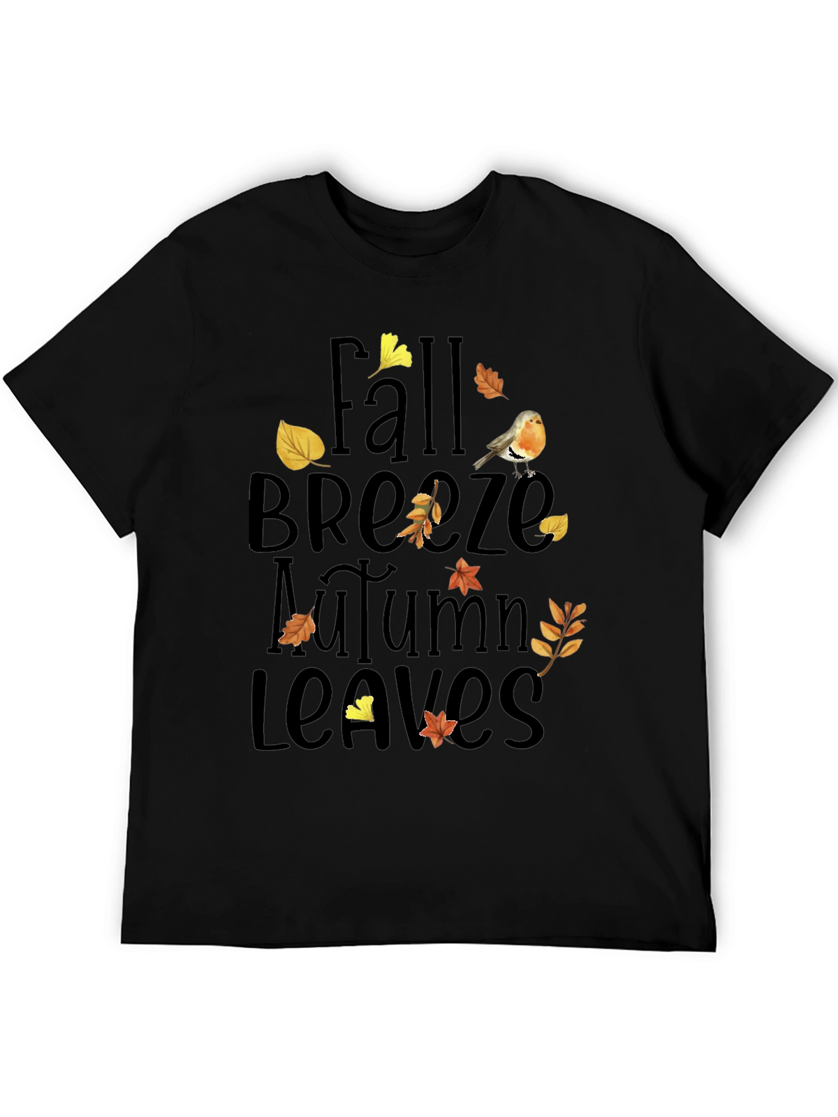 Fall Breeze Autumn Leaves T-Shirt