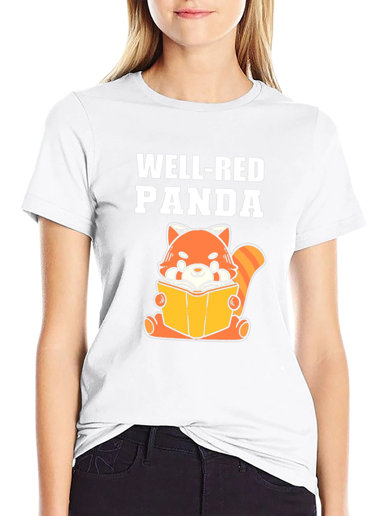 Well-Red Panda Graphic T-Shirt